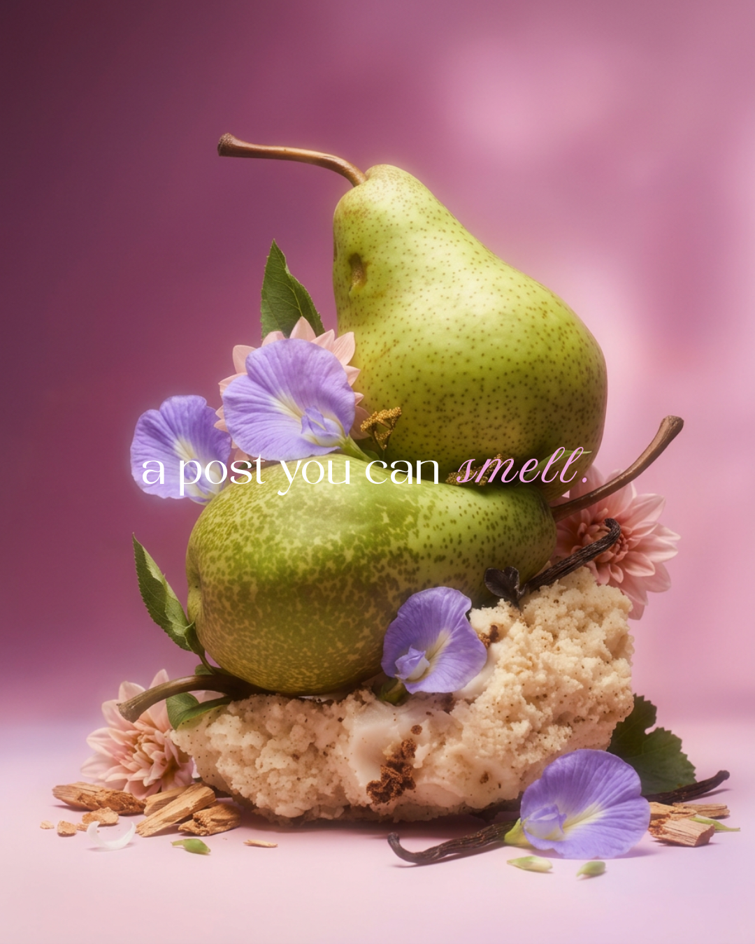 Pear Blossom Tea Hydrating Pocket Hand Sanitizer | Noshinku