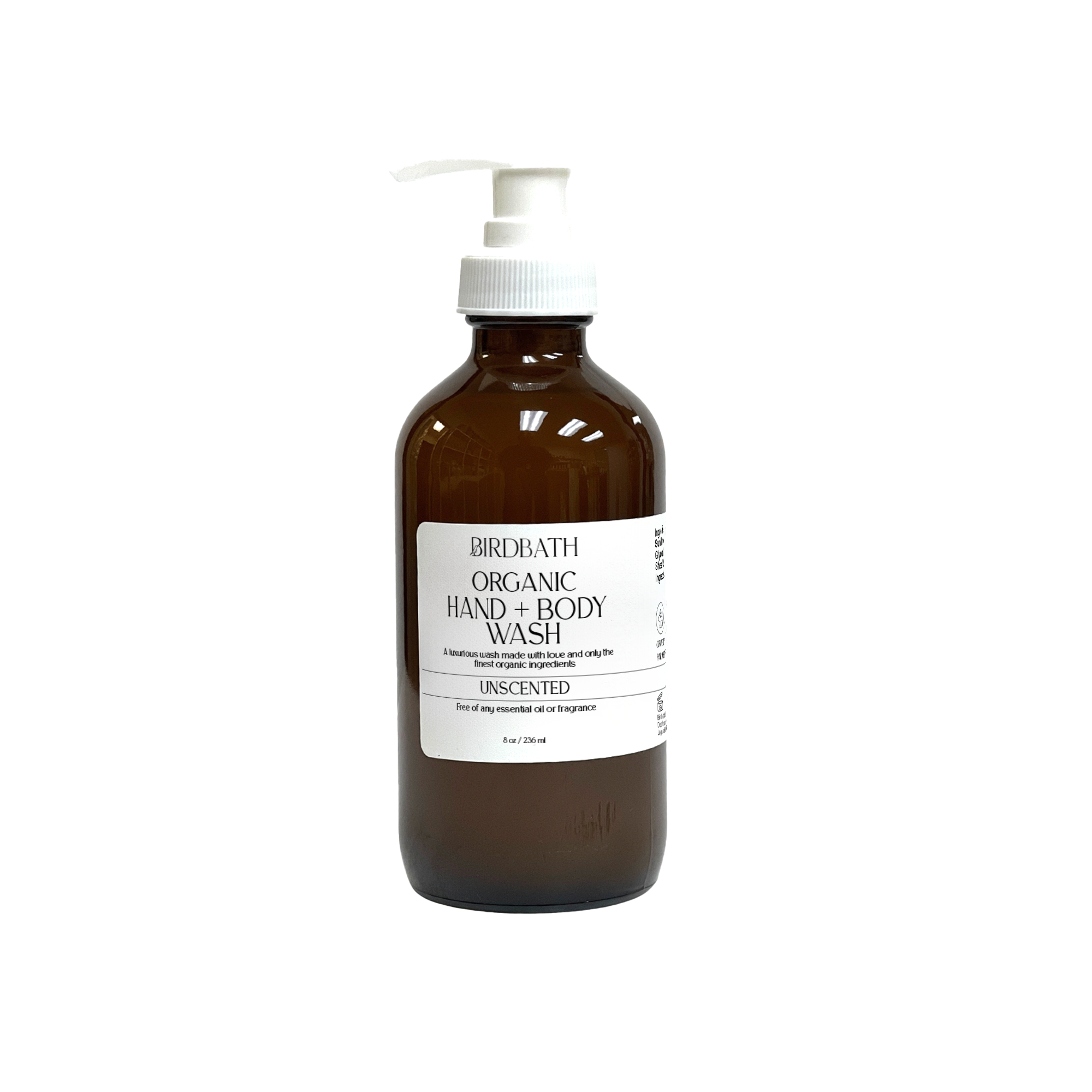 Organic Hand and Body Wash | Birdbath