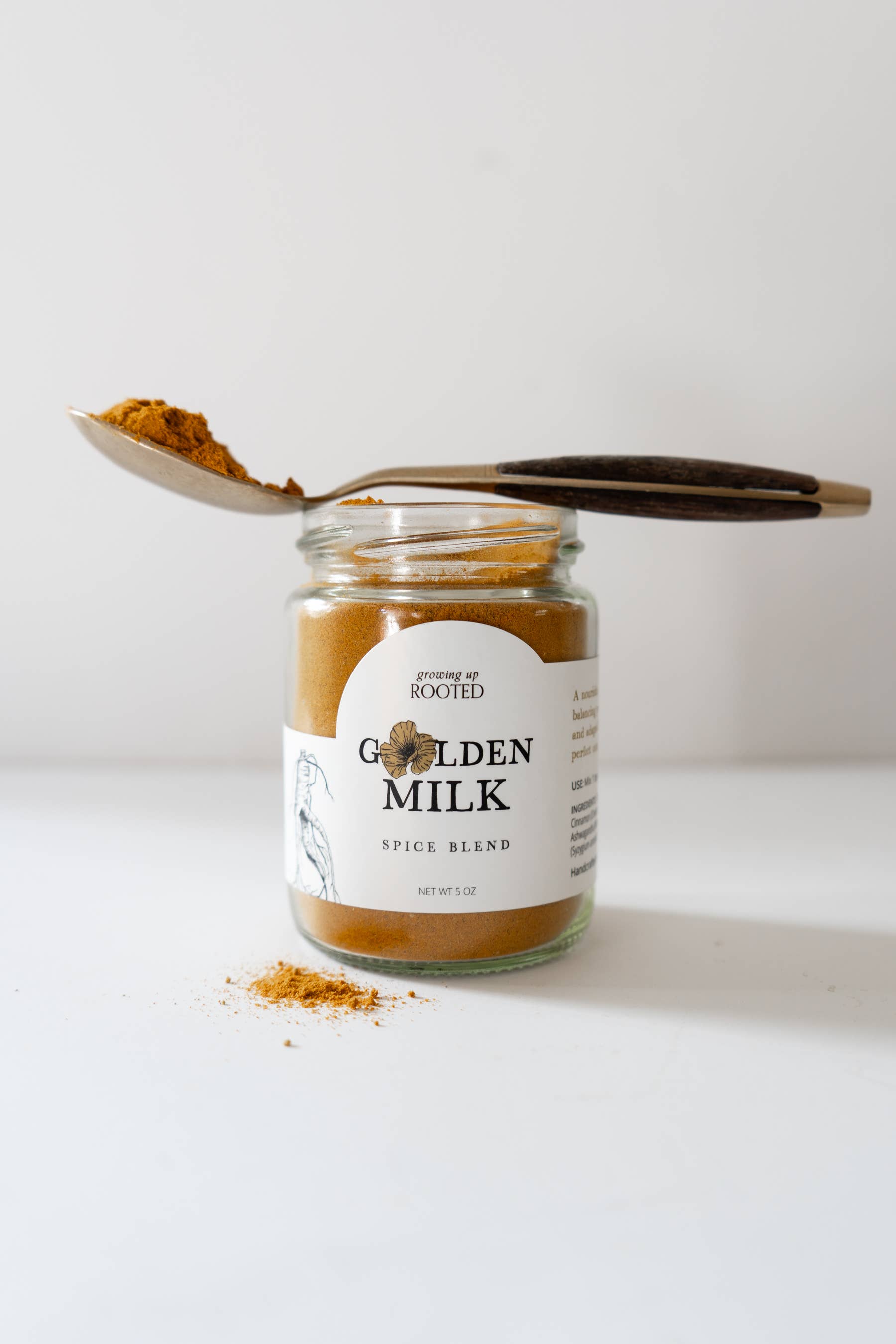 Golden Milk | Ayurvedic Blend for Natural Energy & Balance | Growing Up Rooted