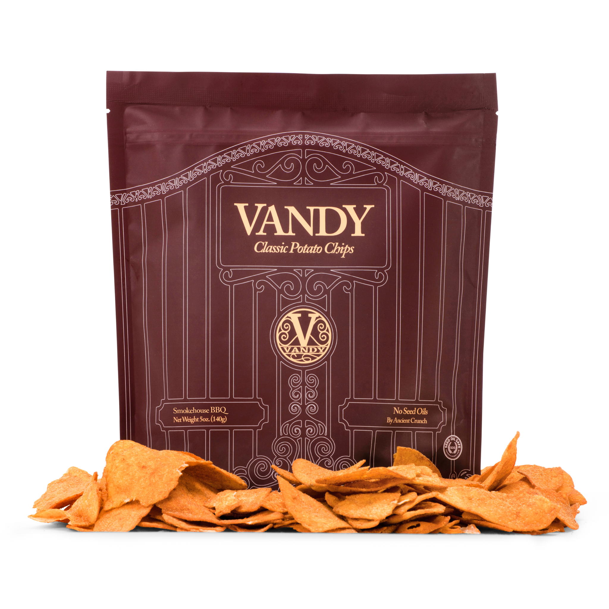 Vandy Crisps, Smokehouse BBQ | Ancient Crunch
