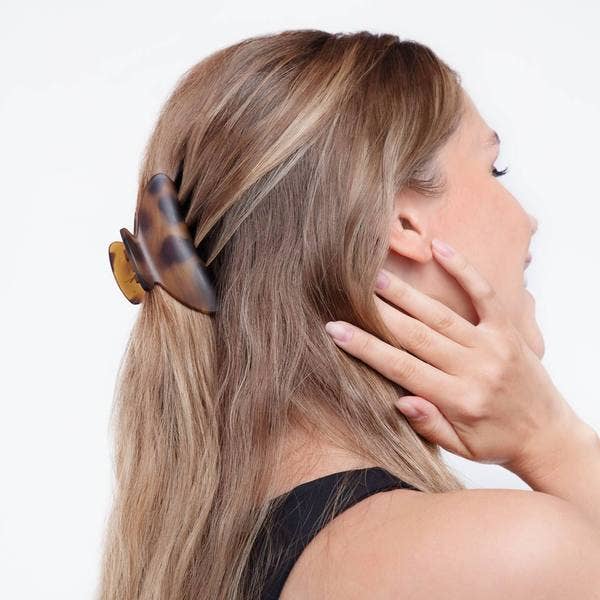 Recycled Plastic Medium Claw Clips 2pc | Kitsch