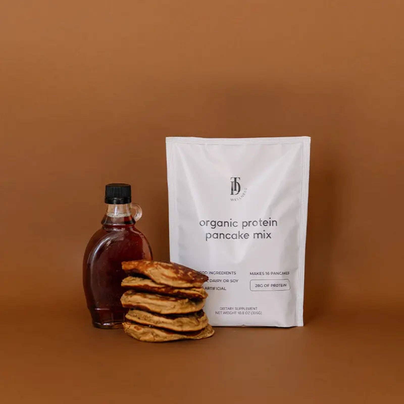 Organic Protein Pancake Mix | Taylor Dukes Wellness