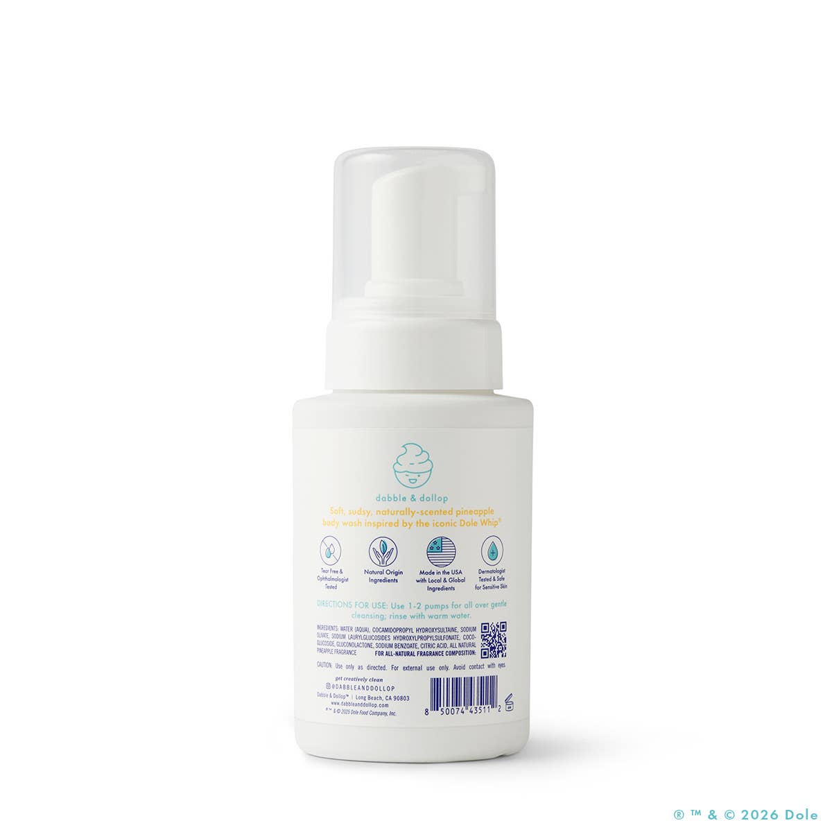 Dole Whip® Pineapple Foaming Body Wash | Dabble & Dollup