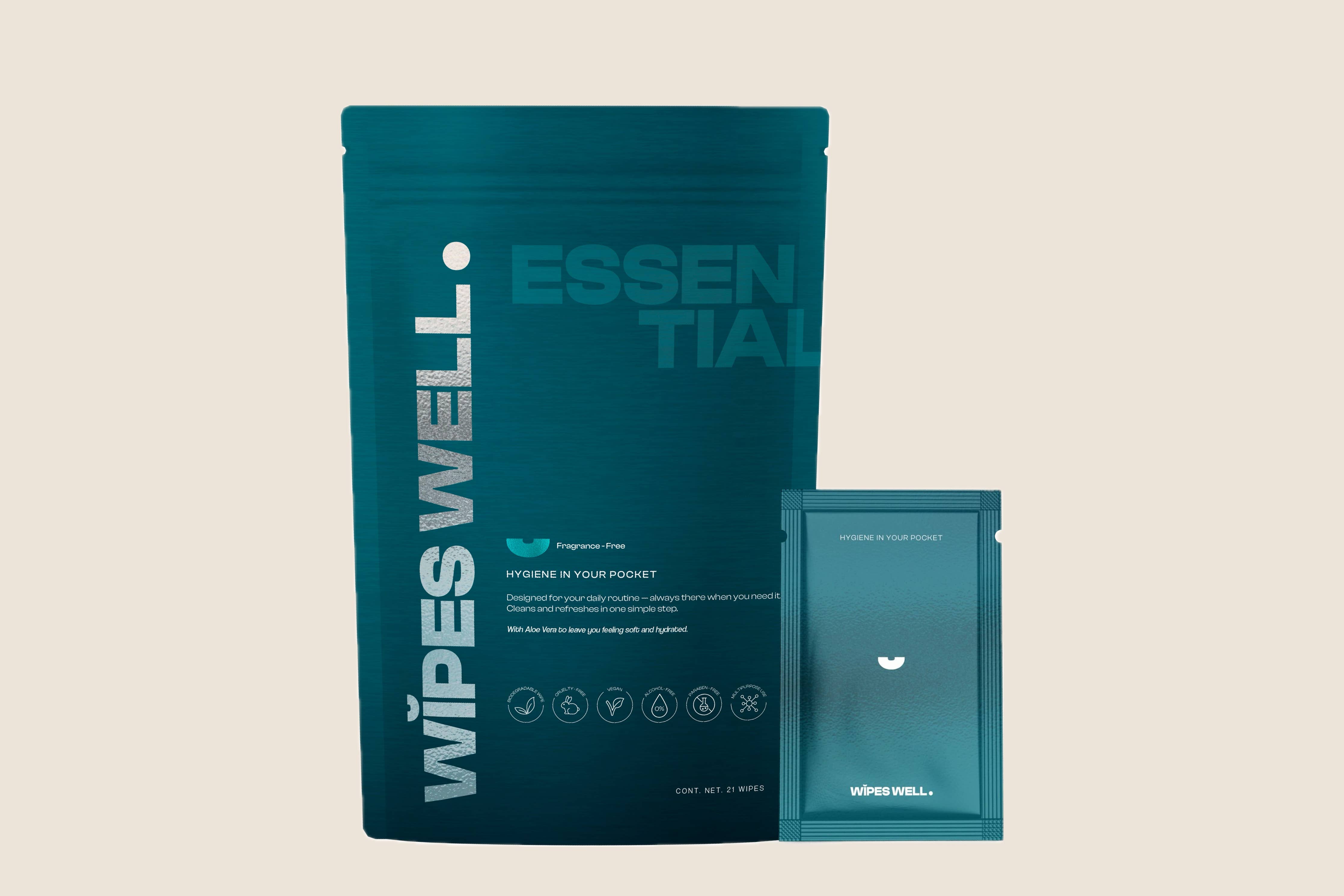 Premium Essentials Wipes | Wipes Well