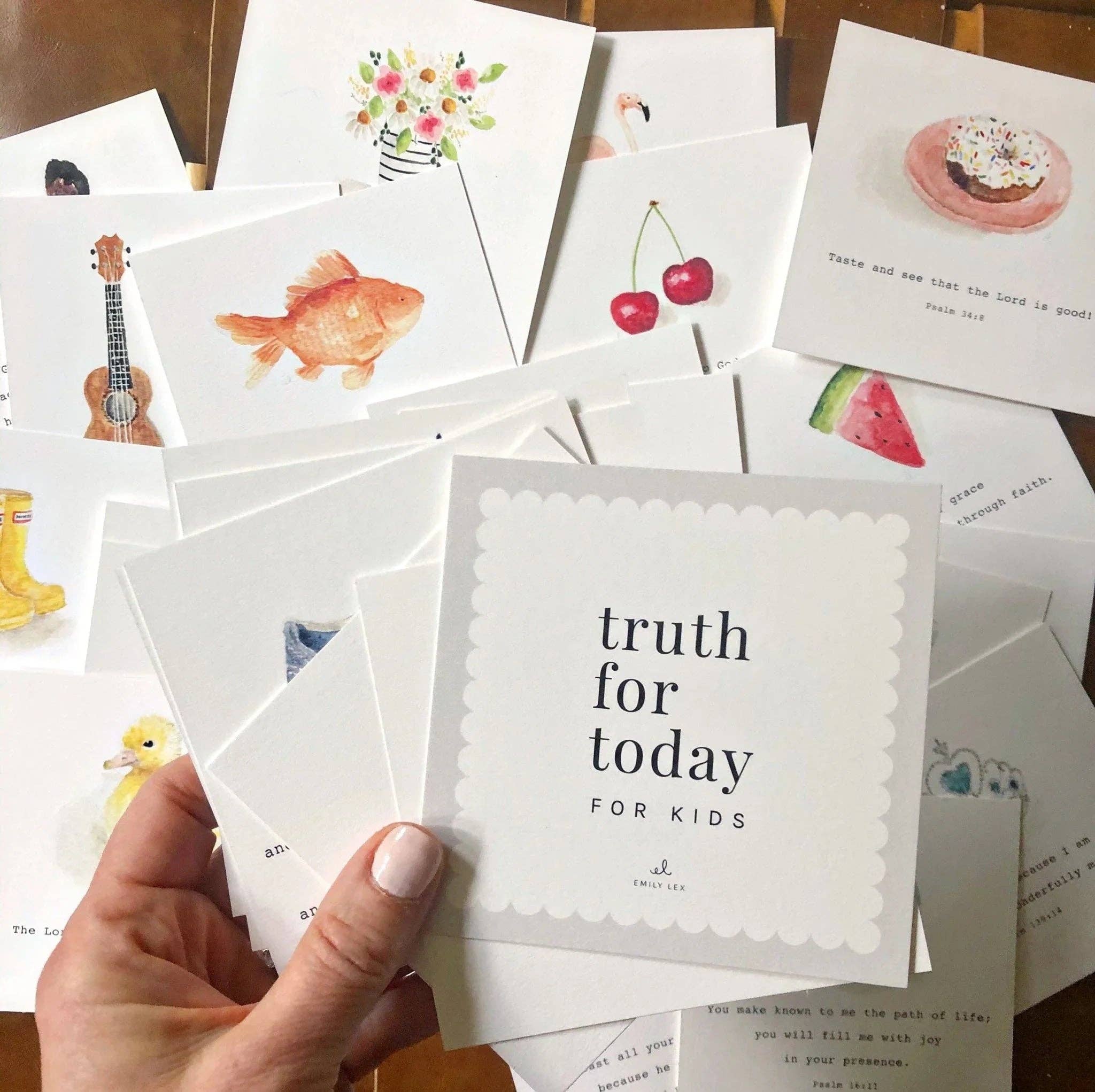 Truth for today cards for kids | Emily Lex Studio