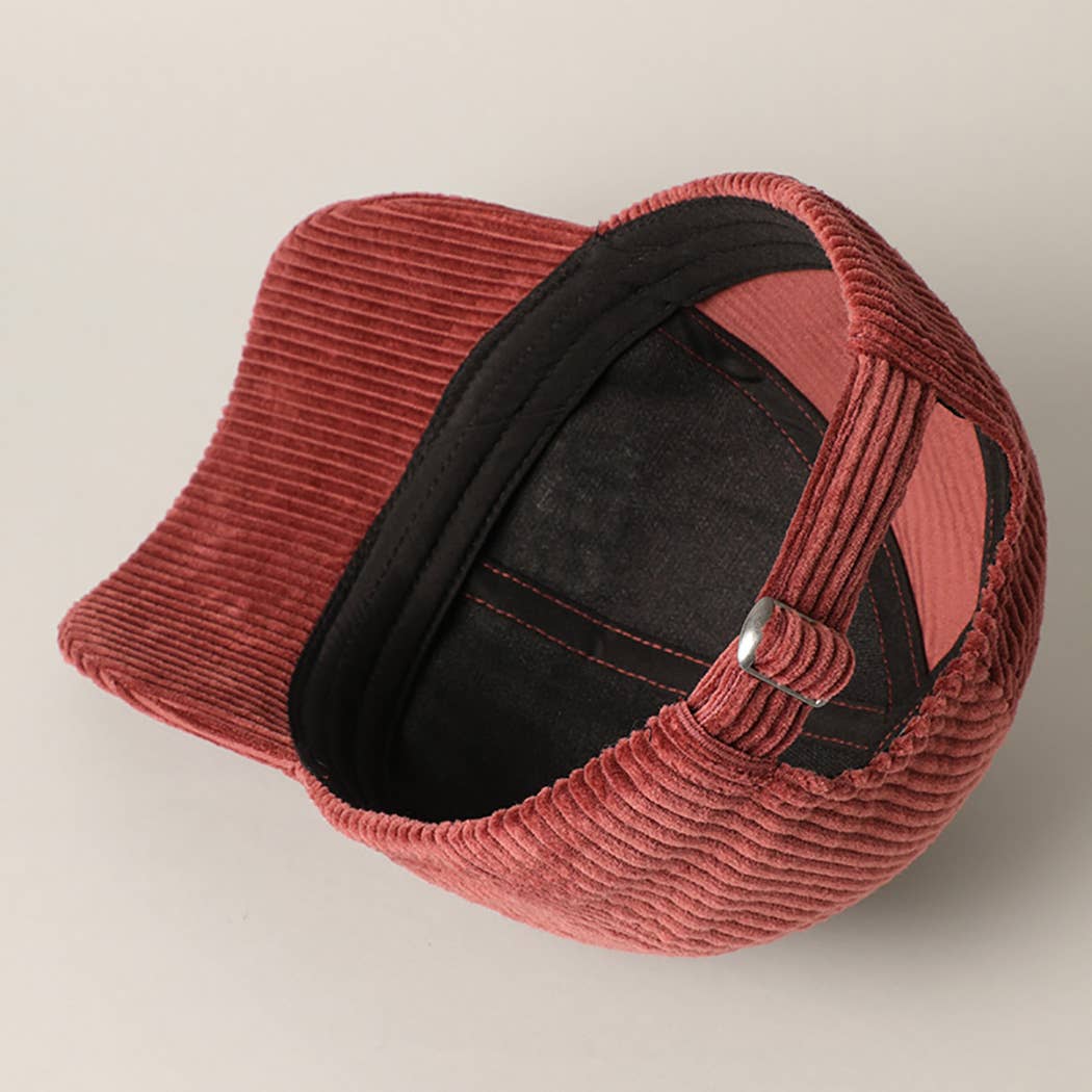 BLESSED 3D Embroidered Corduroy Baseball Cap | Toothbrush LLC
