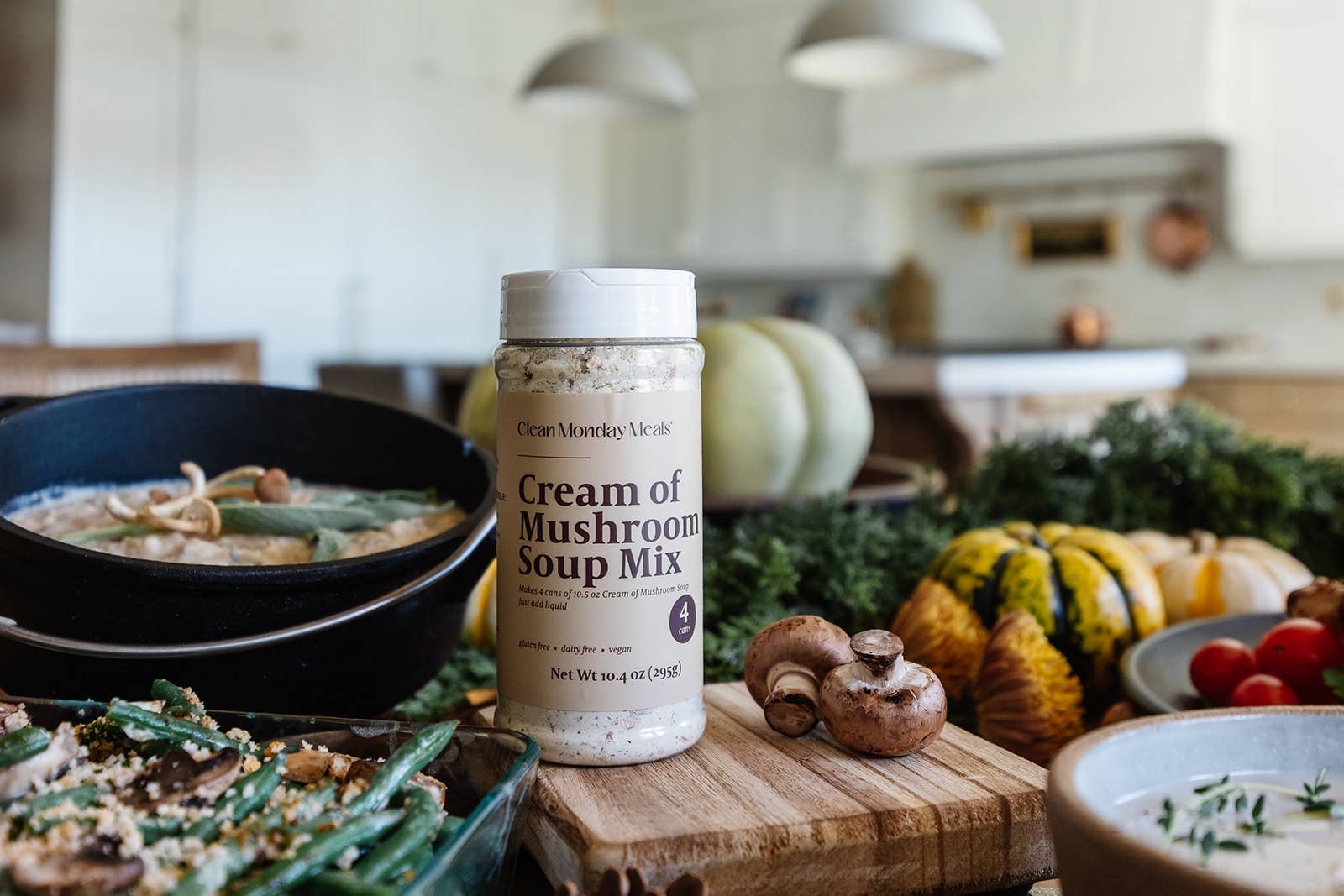 Cream of Mushroom Soup Mix | Clean Monday Meals