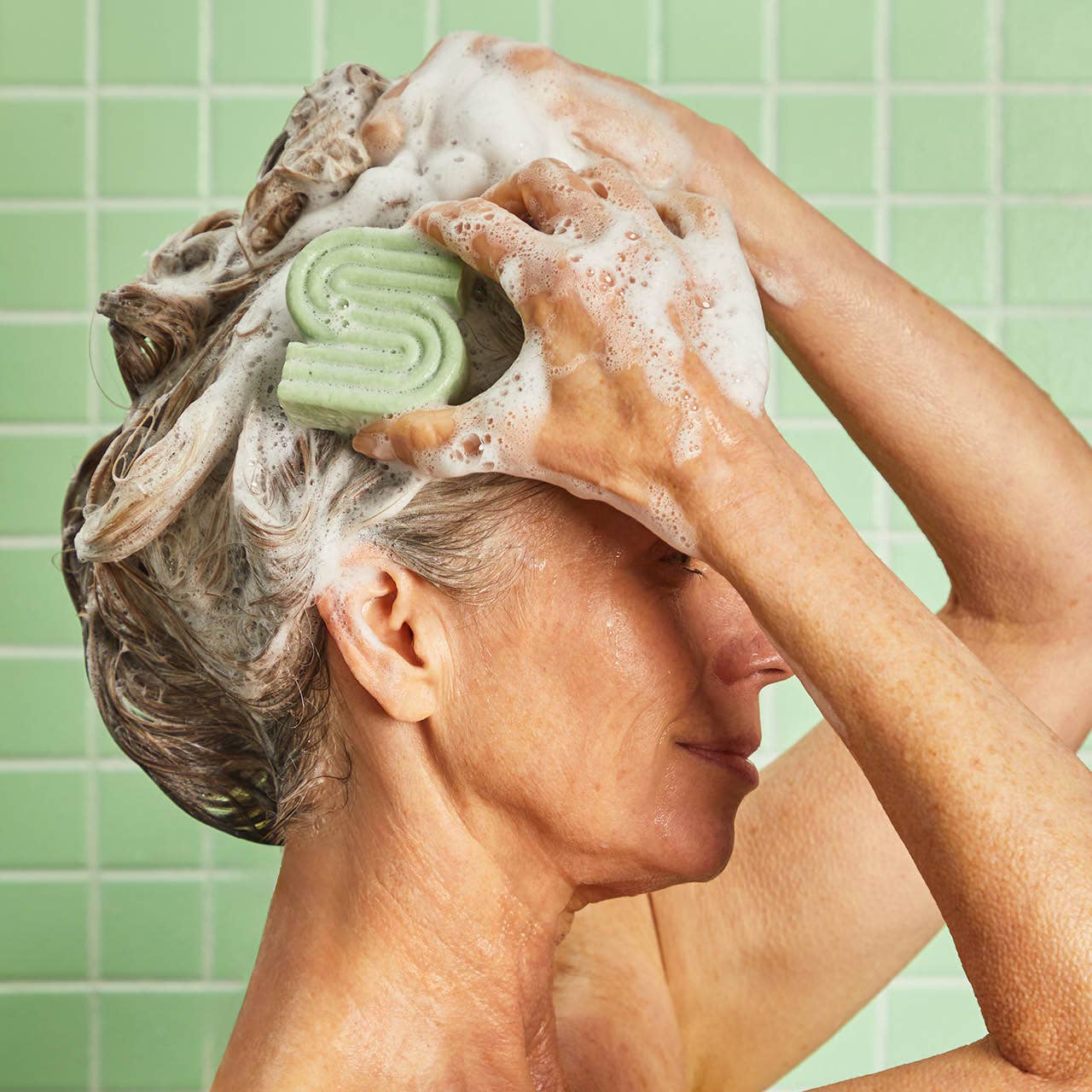Tea Tree & Mint Clarifying Shampoo & Conditioner Bar Combo | KITSCH