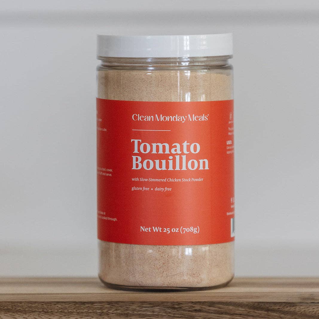Tomato Bouillon with Slow Simmered Chicken Stock Powder | Clean Monday Meals