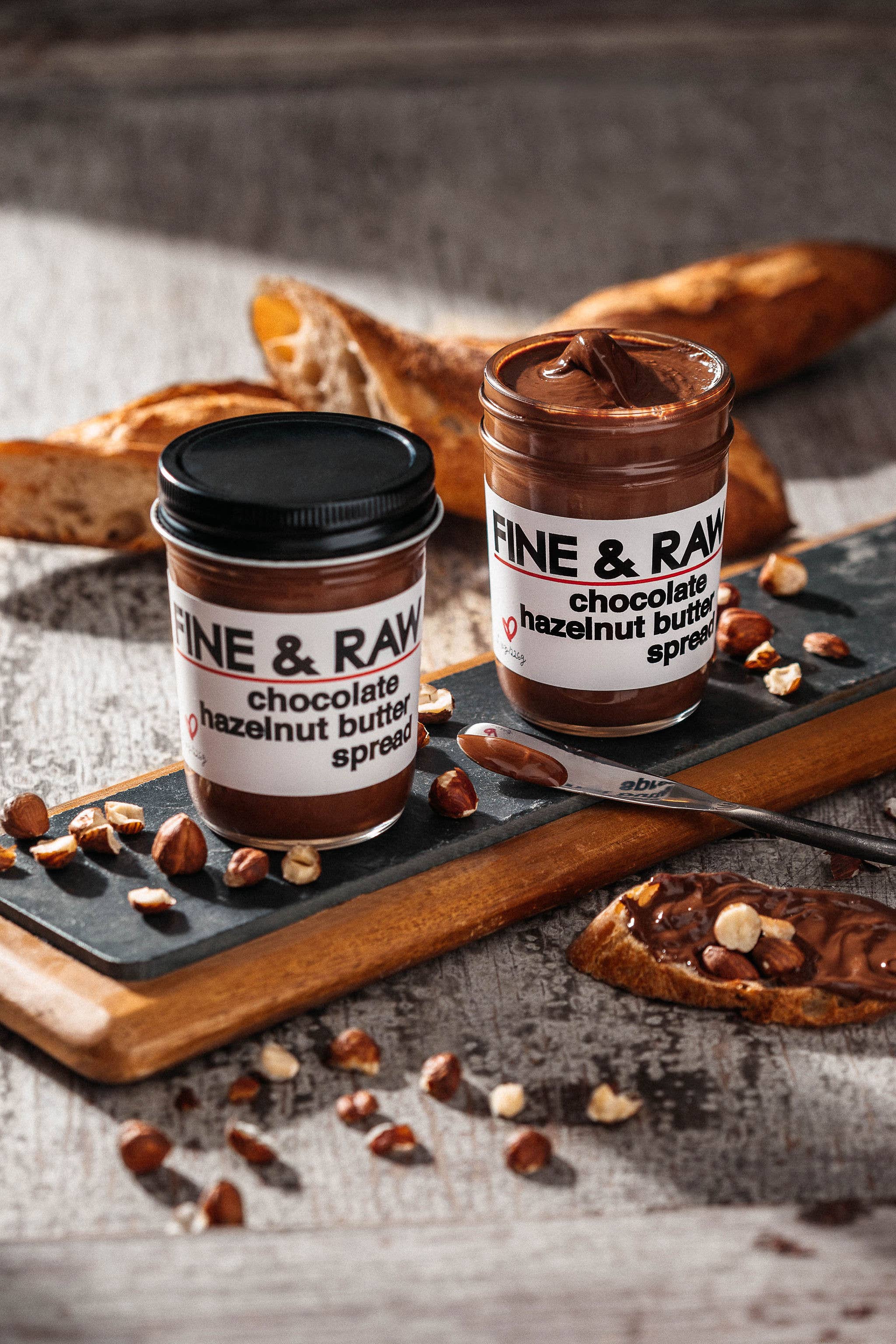 Chocolate Hazelnut Butter Spread | FINE & RAW