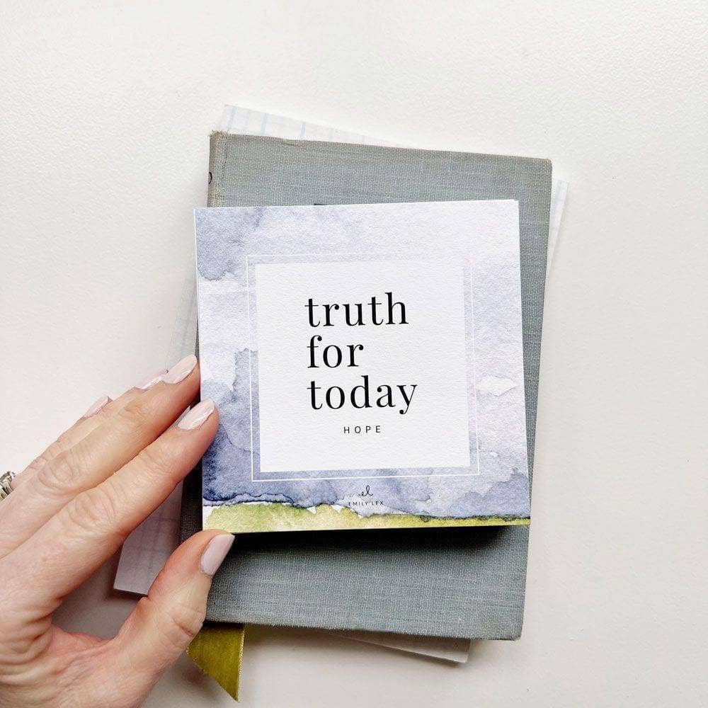Truth for today hope cards | Emily Lex Studio