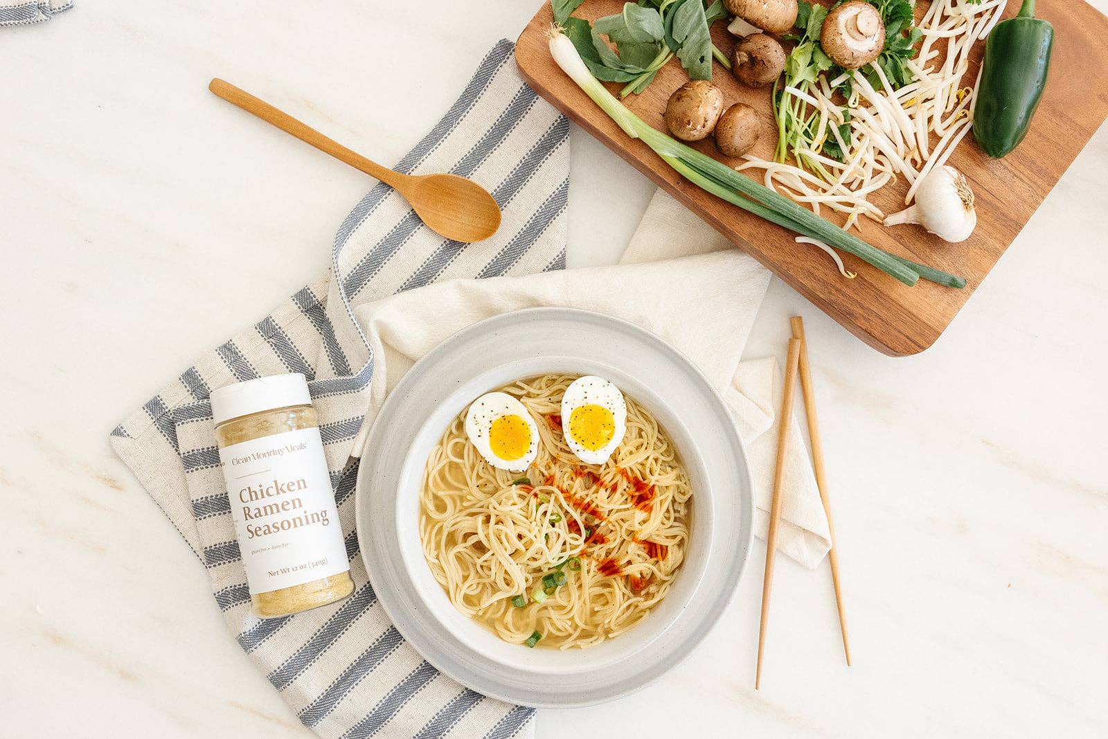 Chicken Ramen Seasoning Mix | Clean Monday Meals
