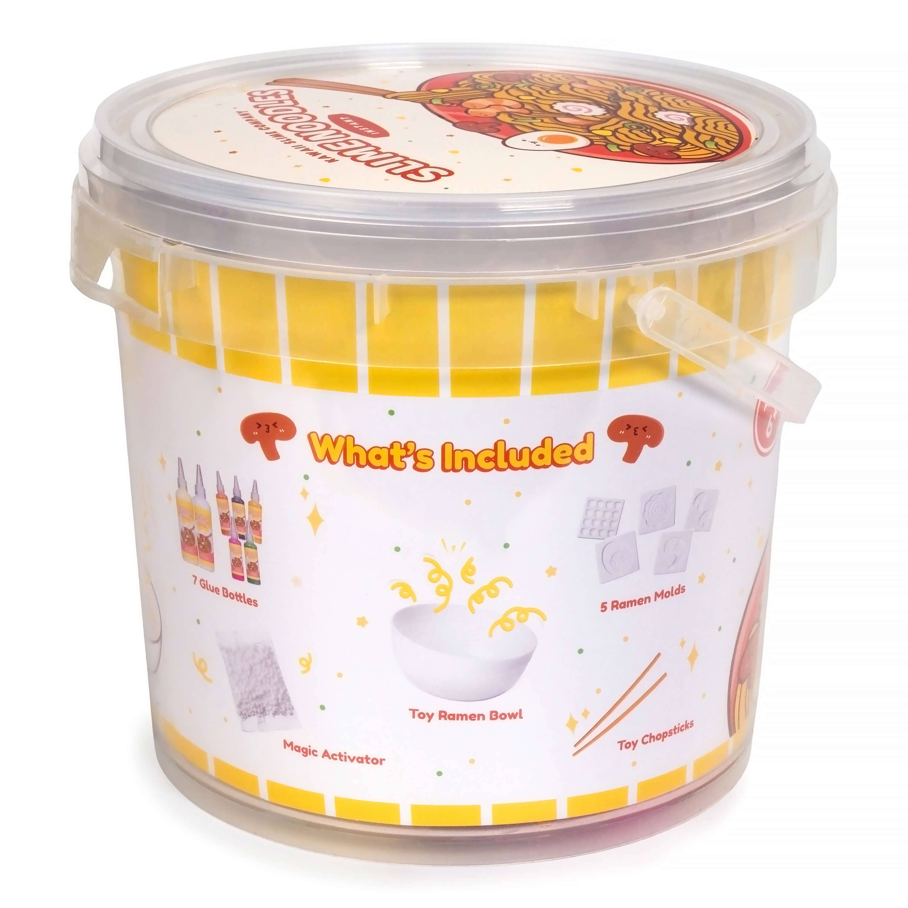 Instant Ramen Noodles Slime Science Kit | Kawaii Slime