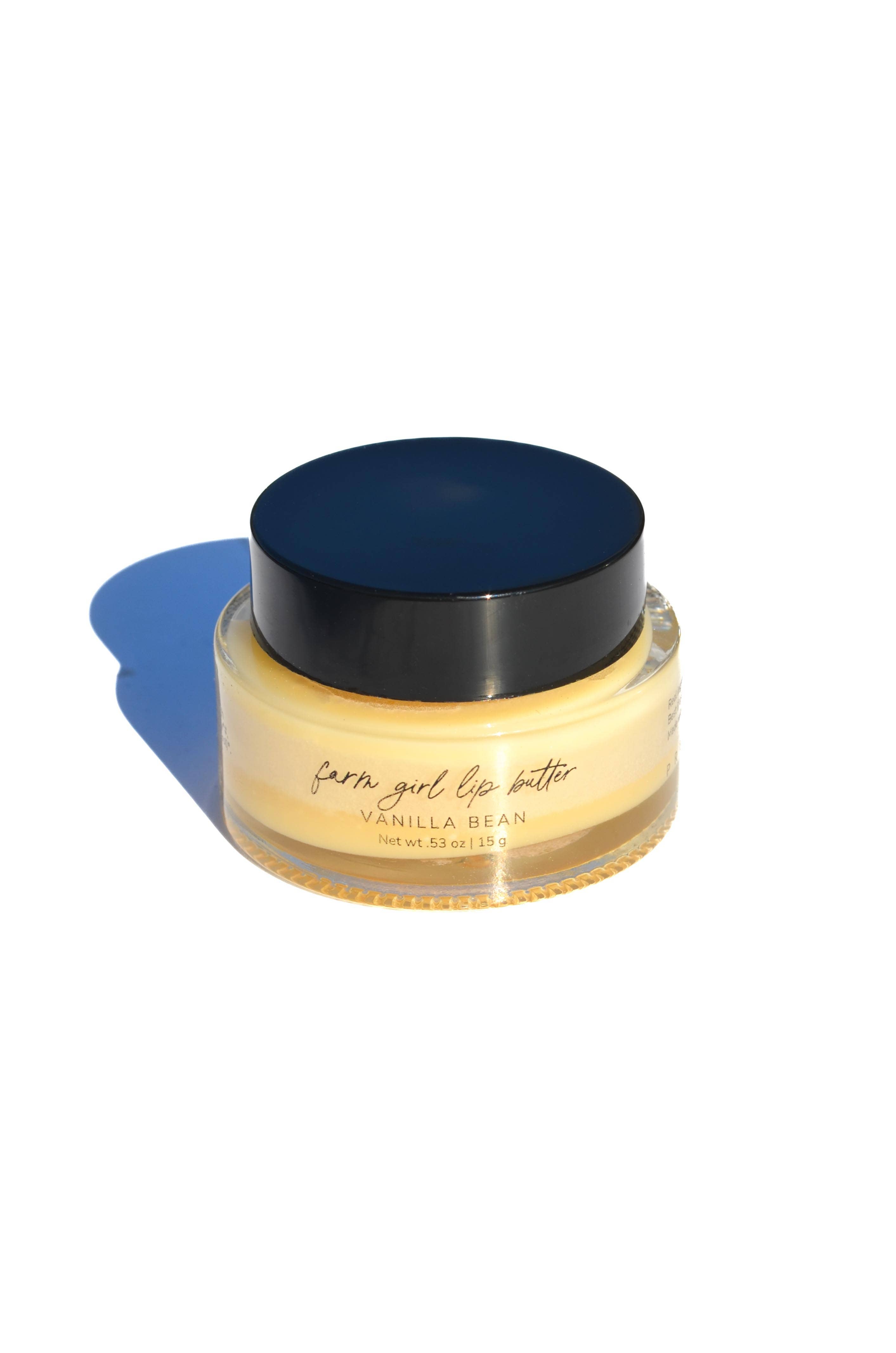 Vanilla Bean Tallow Lip Balm, Moisturizing Lip Butter | Pretty Farm Girl