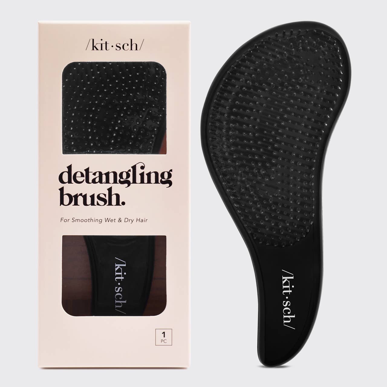 Detangling Brush - Black | KITSCH