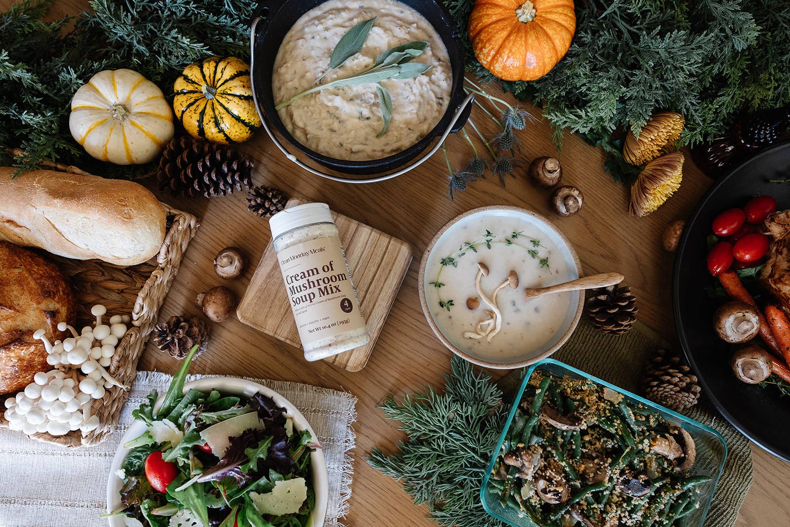 Cream of Mushroom Soup Mix | Clean Monday Meals