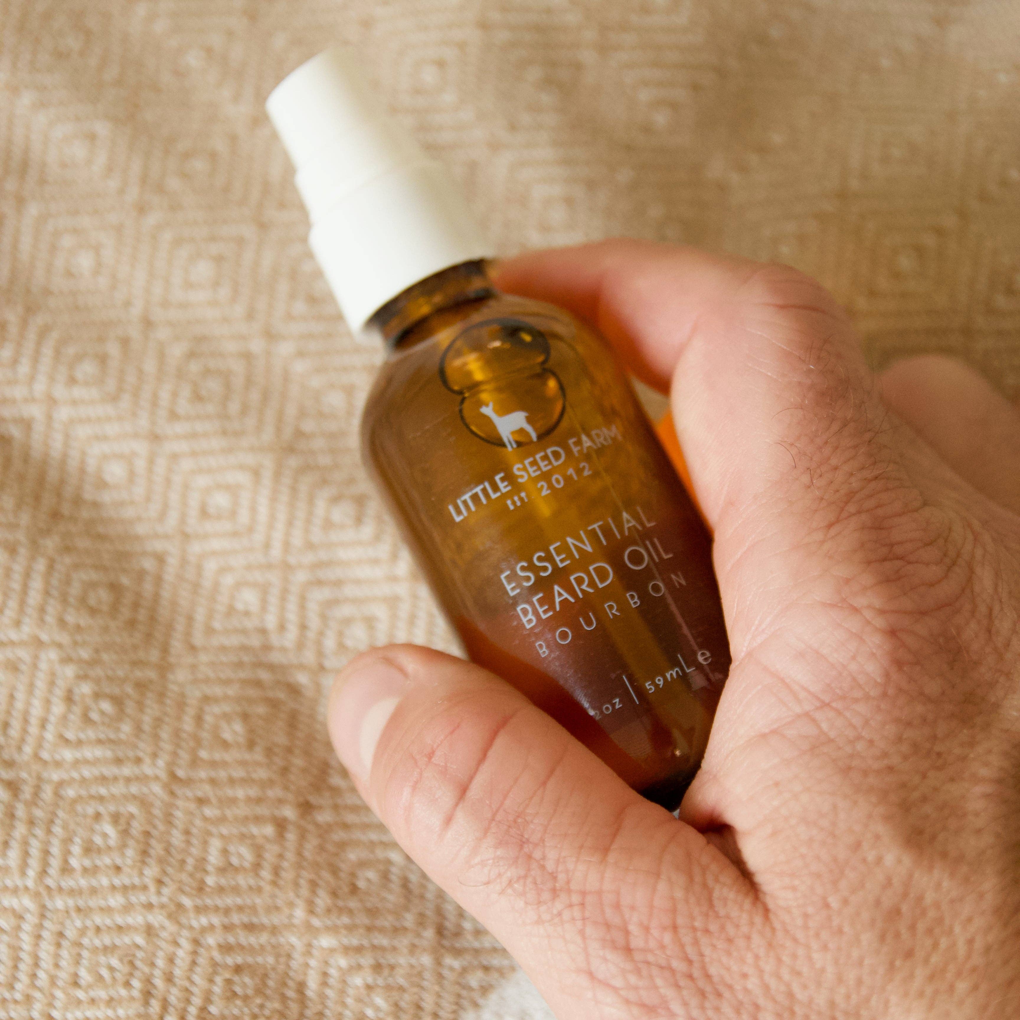 Bourbon Beard Oil | Little Seed Farm