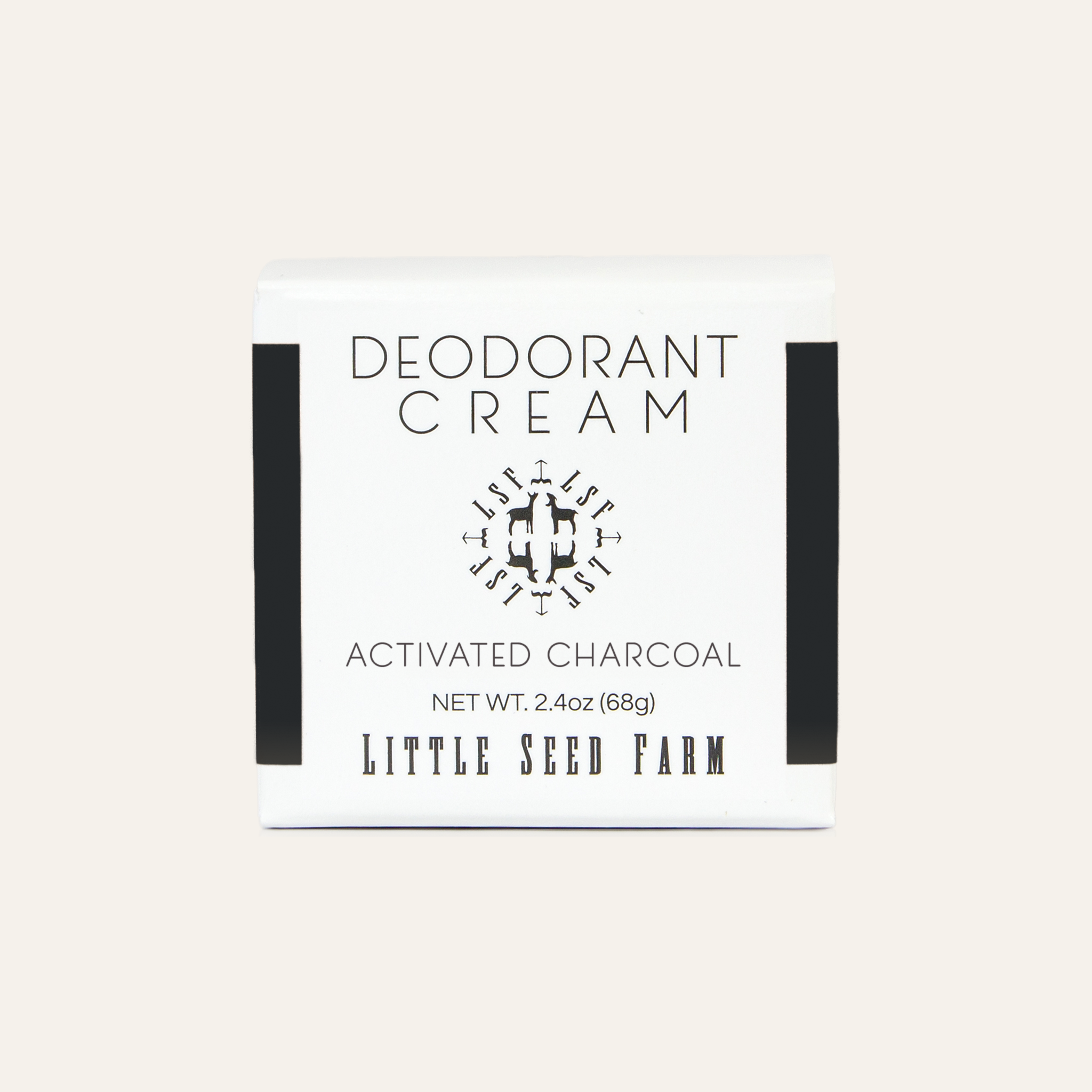 Activated Charcoal Deodorant Cream | Little Seed Farm