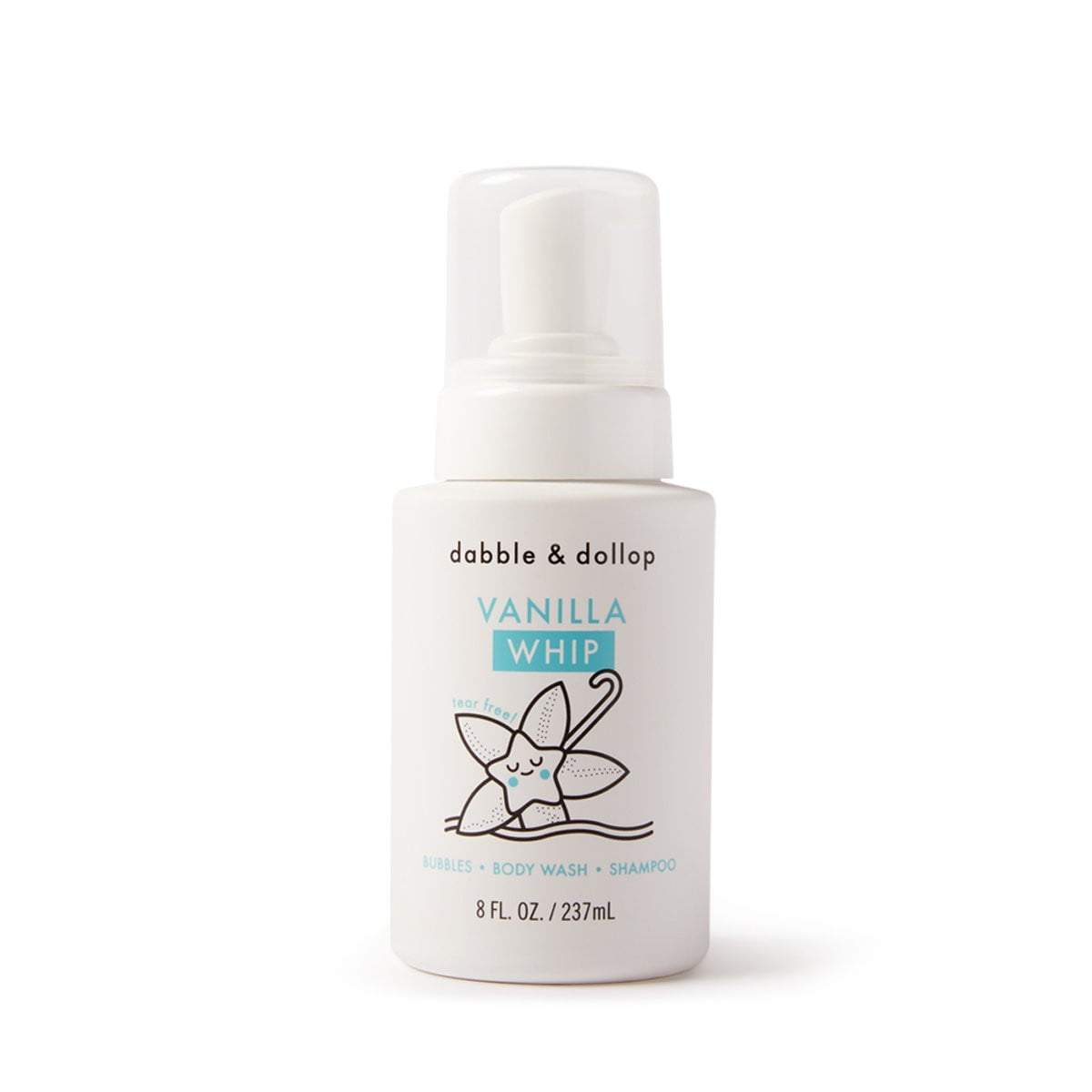 Tear-Free Foaming Shampoo & Body Whip - Vanilla | Dabble & Dollup