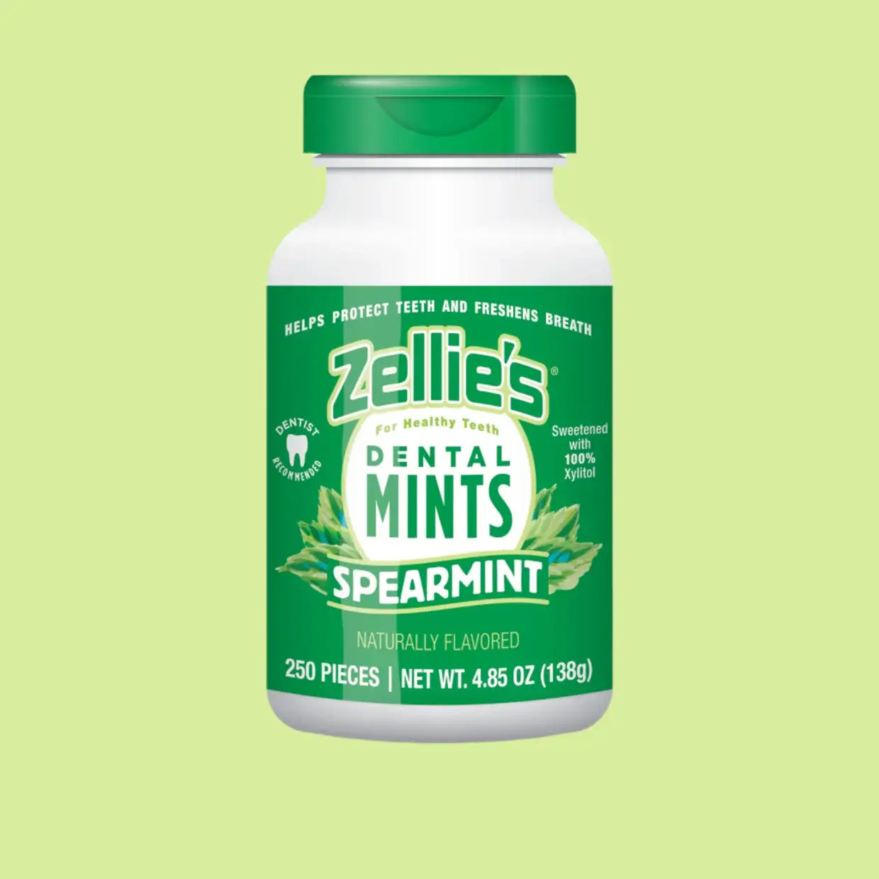 Zellie's Xylitol Dental Mints - Spearmint | Zellies