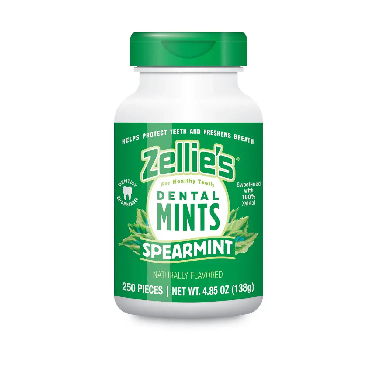 Zellie's Xylitol Dental Mints - Spearmint | Zellies