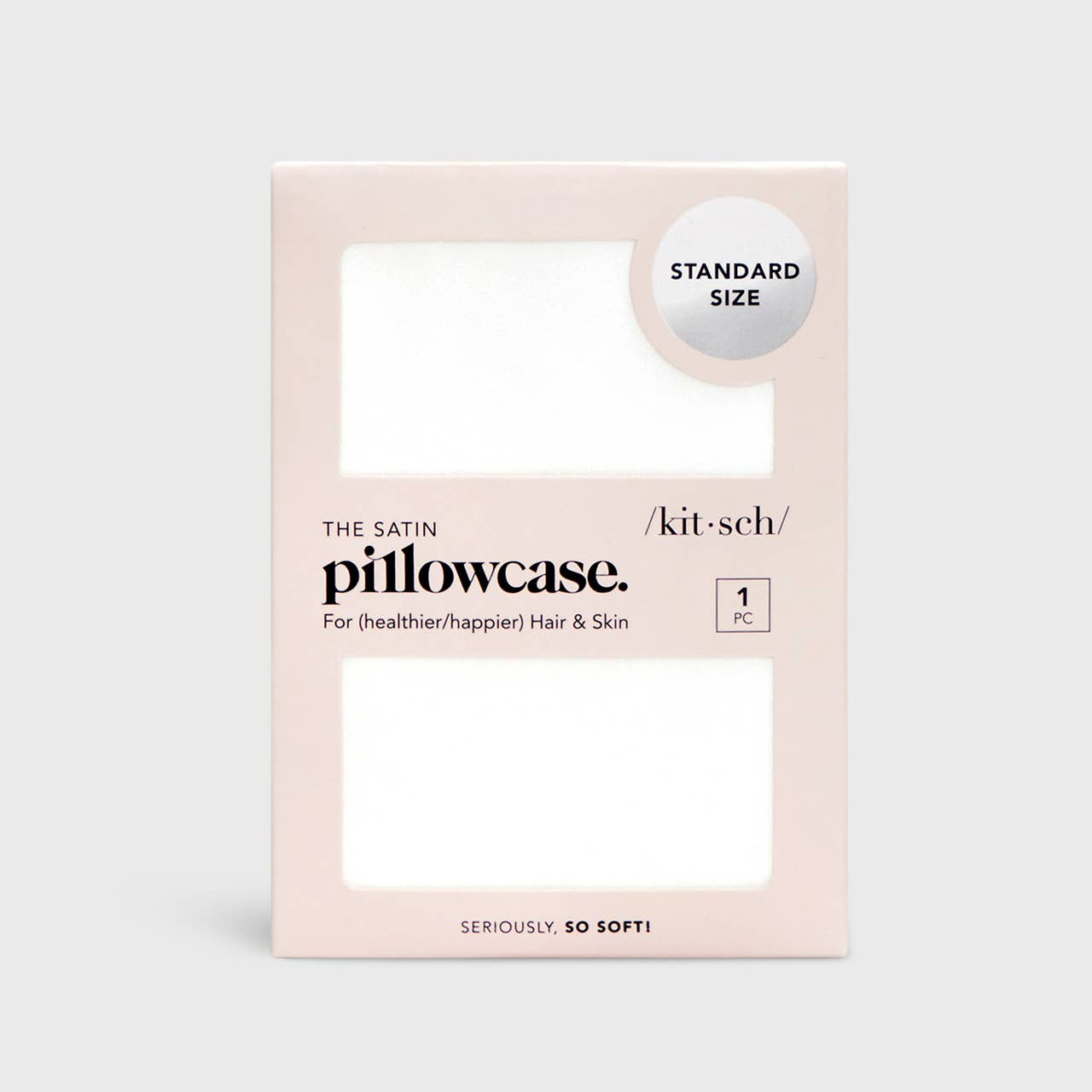 Satin Pillowcase - Ivory | KITSCH