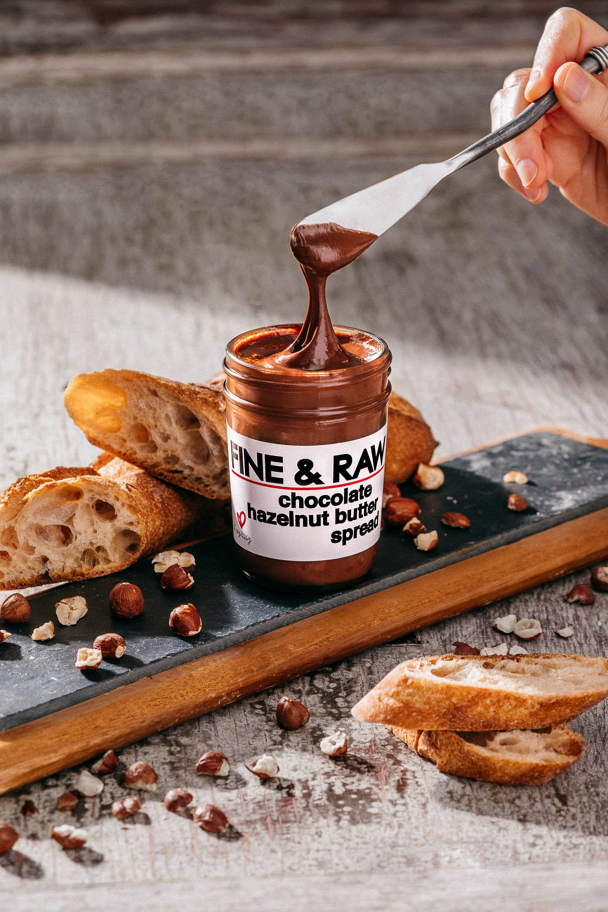Chocolate Hazelnut Butter Spread | FINE & RAW