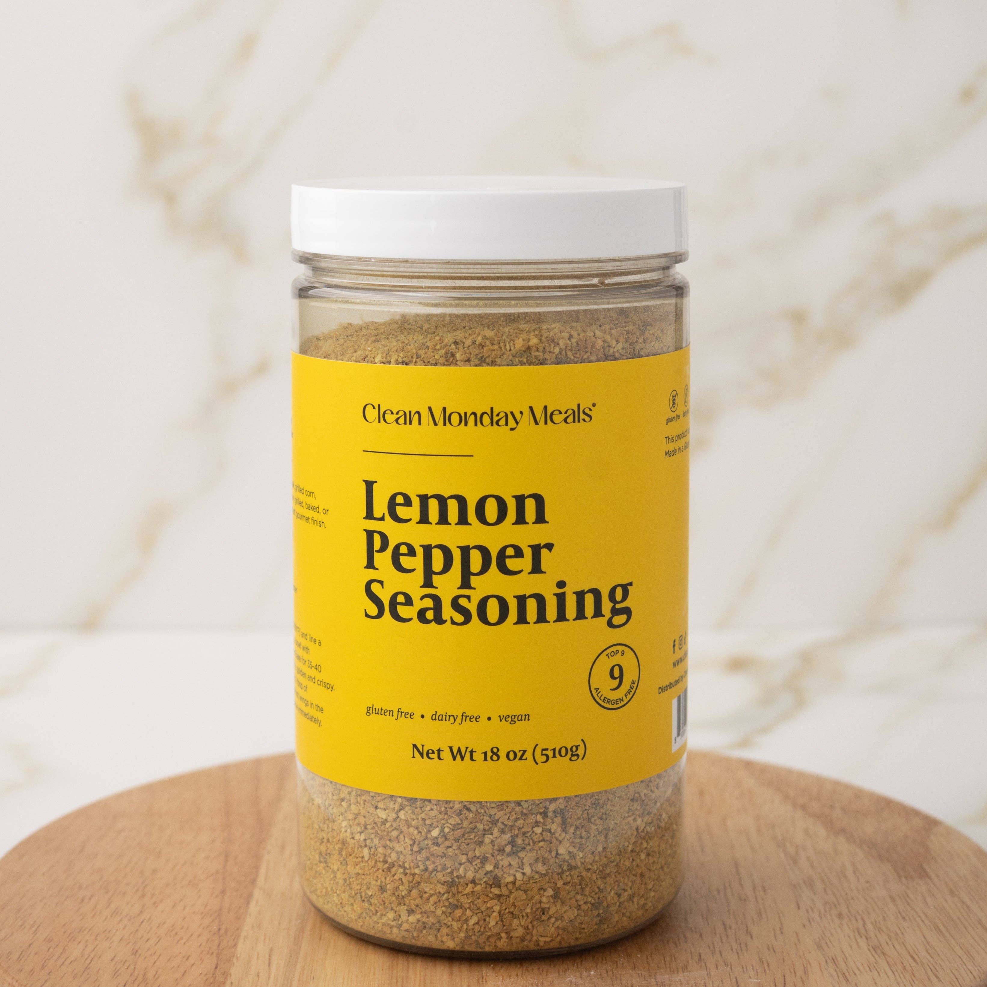 Lemon Pepper Seasoning | Clean Monday Meals
