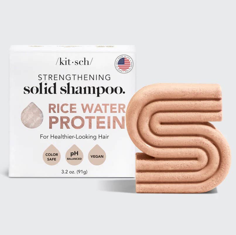 Rice Water Protein Shampoo Bar | Kitsch