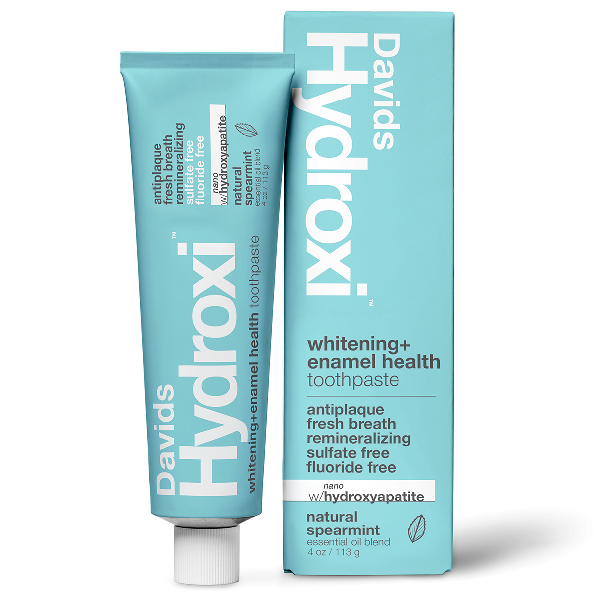 Hydroxi™ Whitening+ Enamel Health Toothpaste - Natural Spearment | Davids Health Sciences, Inc