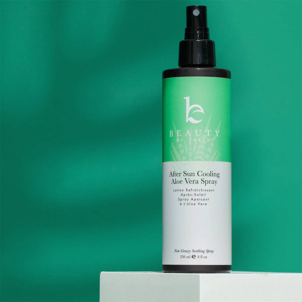 After Sun Aloe Vera Cooling Spray 8 oz | Beauty By Earth