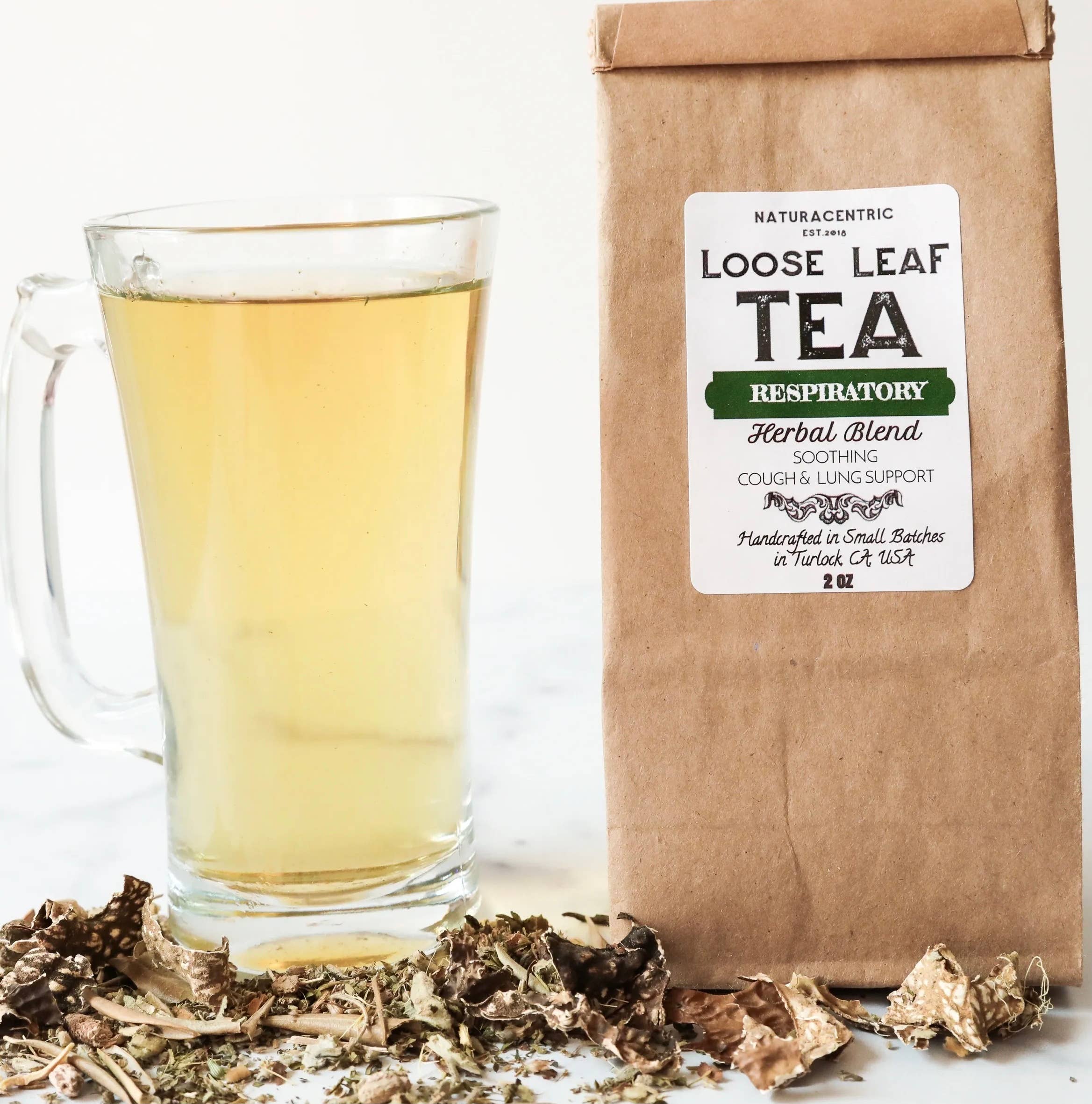 Respiratory Support Loose Leaf Tea | Naturacentric