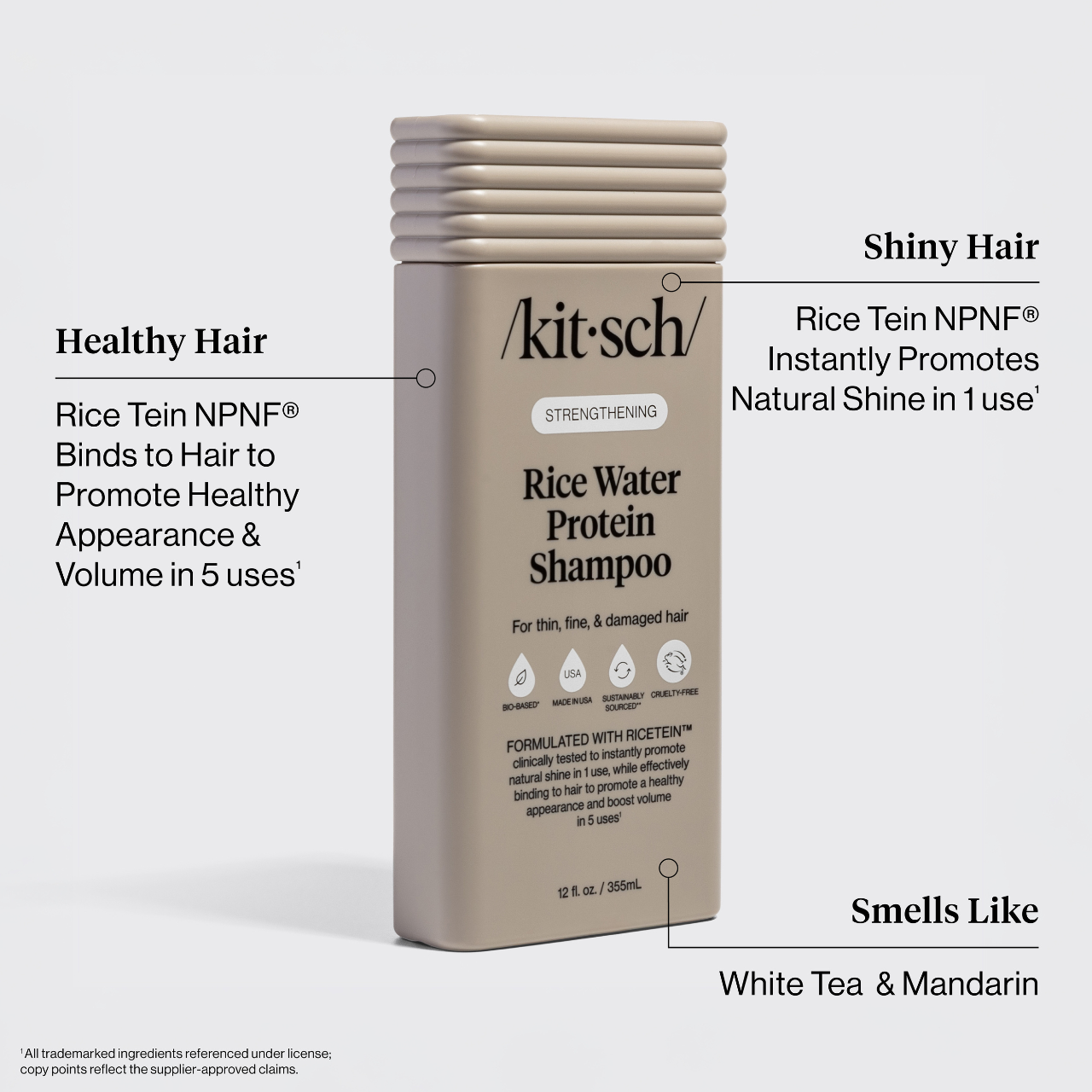 Strengthening Rice Water Shampoo | KITSCH