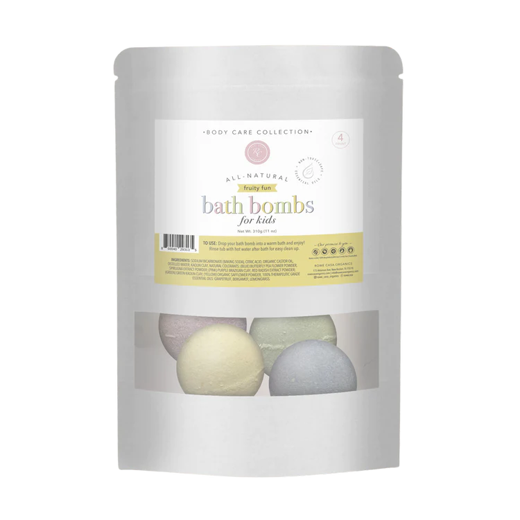 Bath Bombs for Kids | Rowe Casa Organics