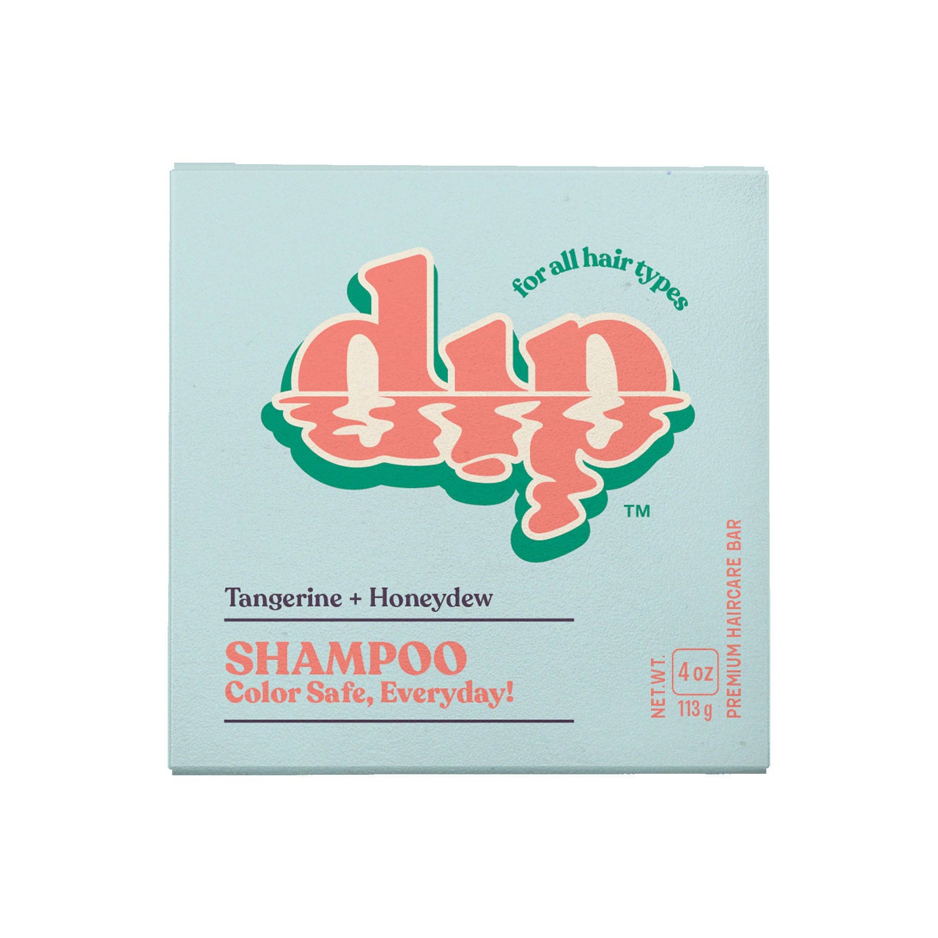 Color Safe Shampoo Bar for Every Day - Tangerine & Honeydew | Dip