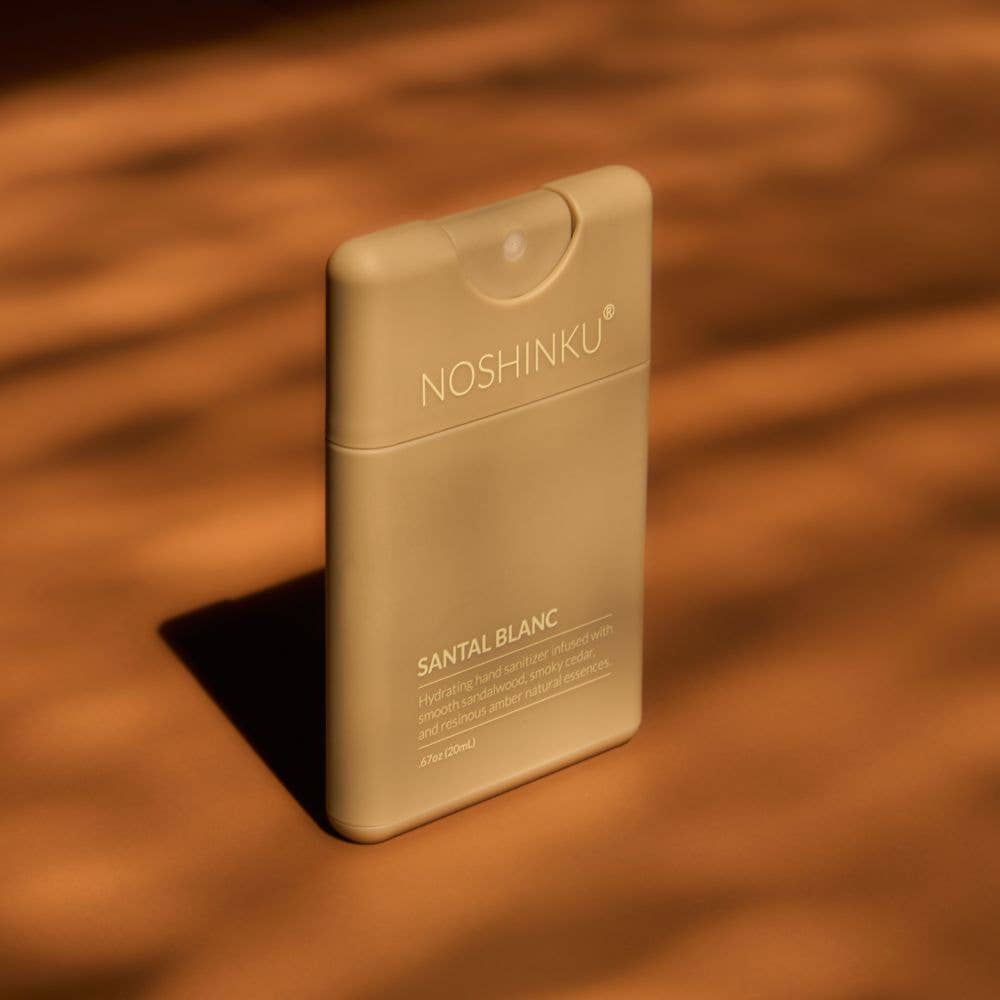 Santal Blanc Hydrating Pocket Hand Sanitizer | Noshinku