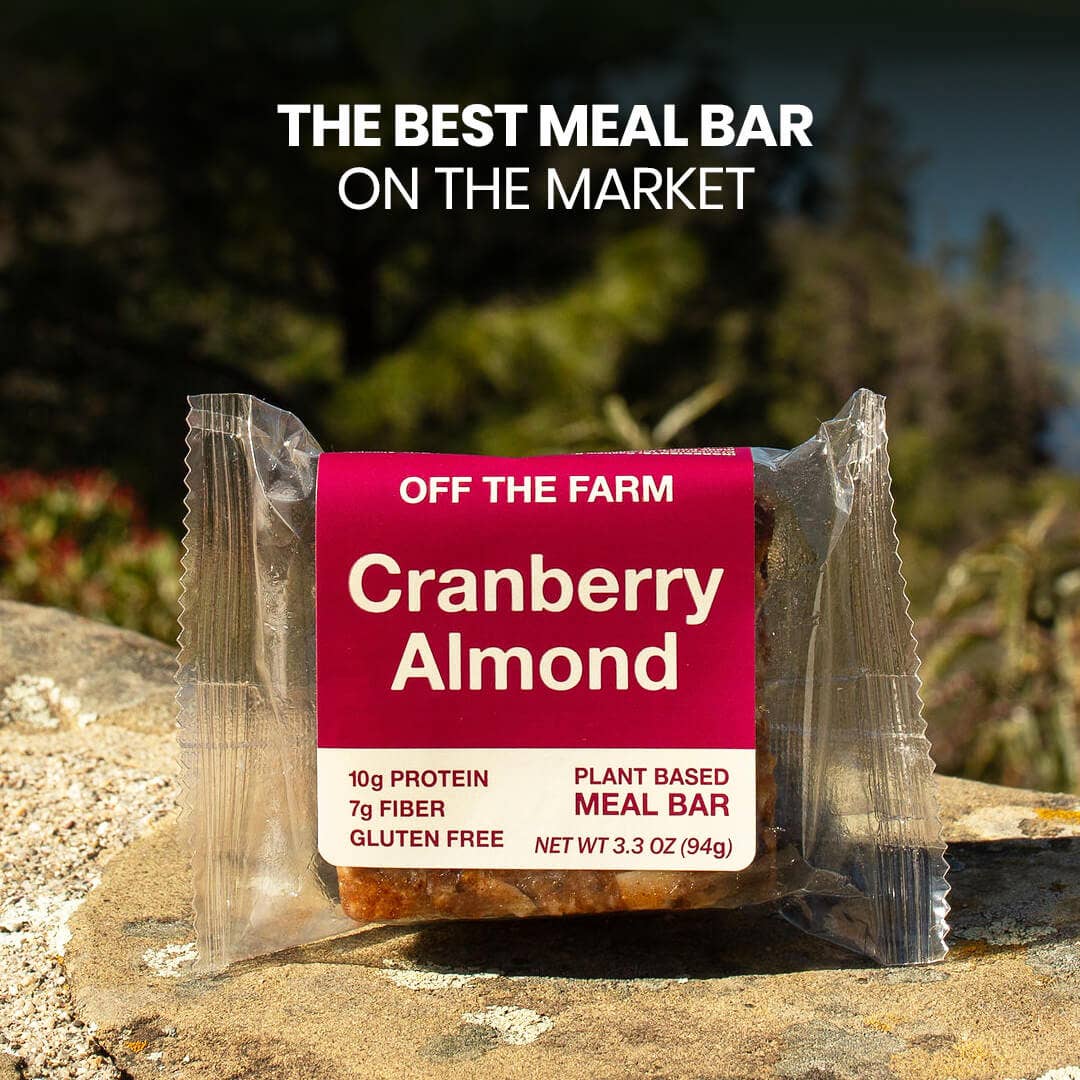 Cranberry Almond Meal Bar | Off the Farm