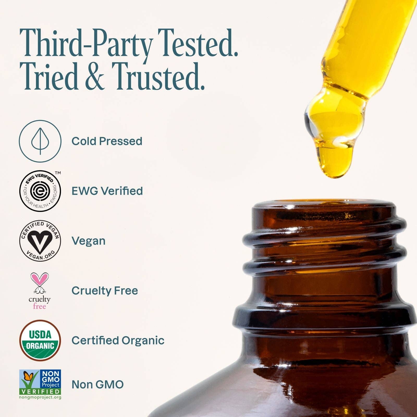 Organic Rosehip Oil 1oz | Cliganic