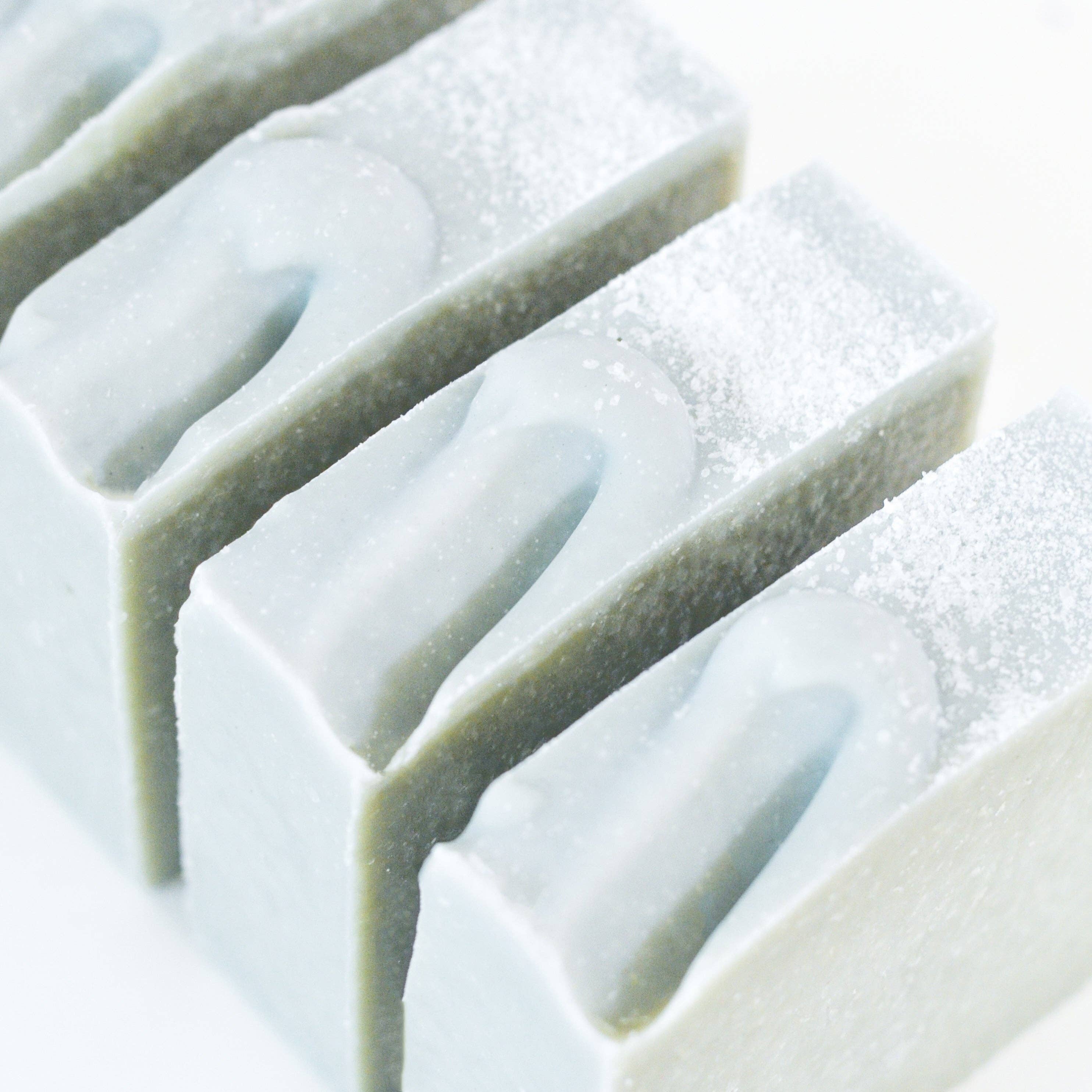Salt + Sea Bar Handmade Tallow and Goat Milk Kefir Soap | Pretty Farm Girl