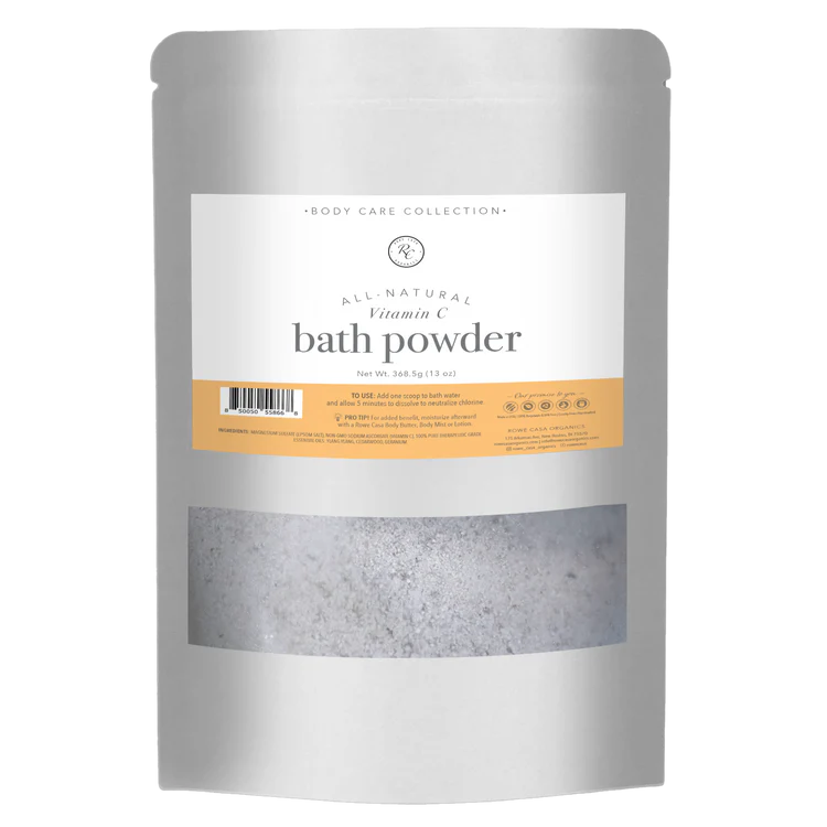 Vitamin C Bath Powder 13 oz | Rowe Casa Organics