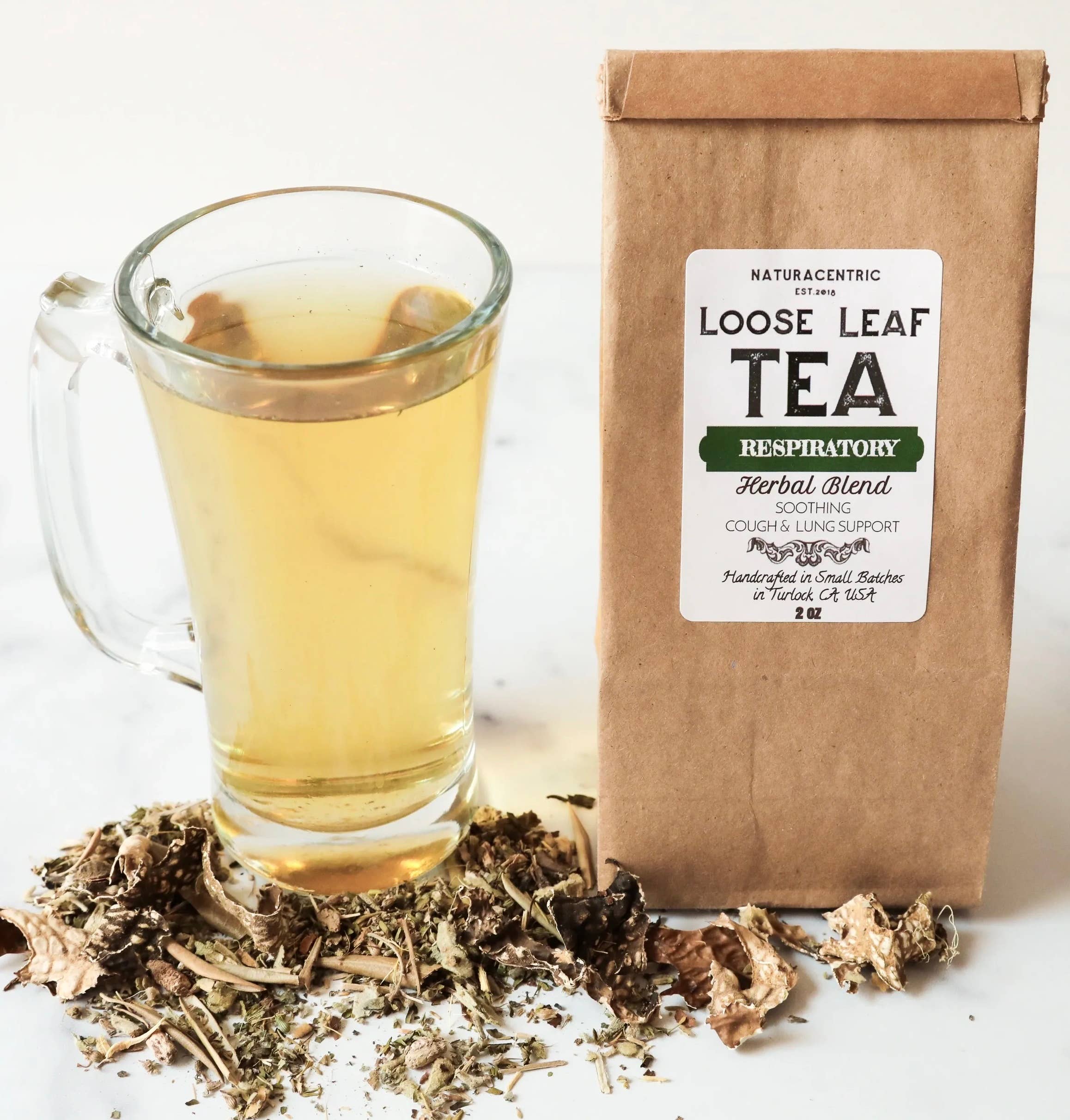 Respiratory Support Loose Leaf Tea | Naturacentric