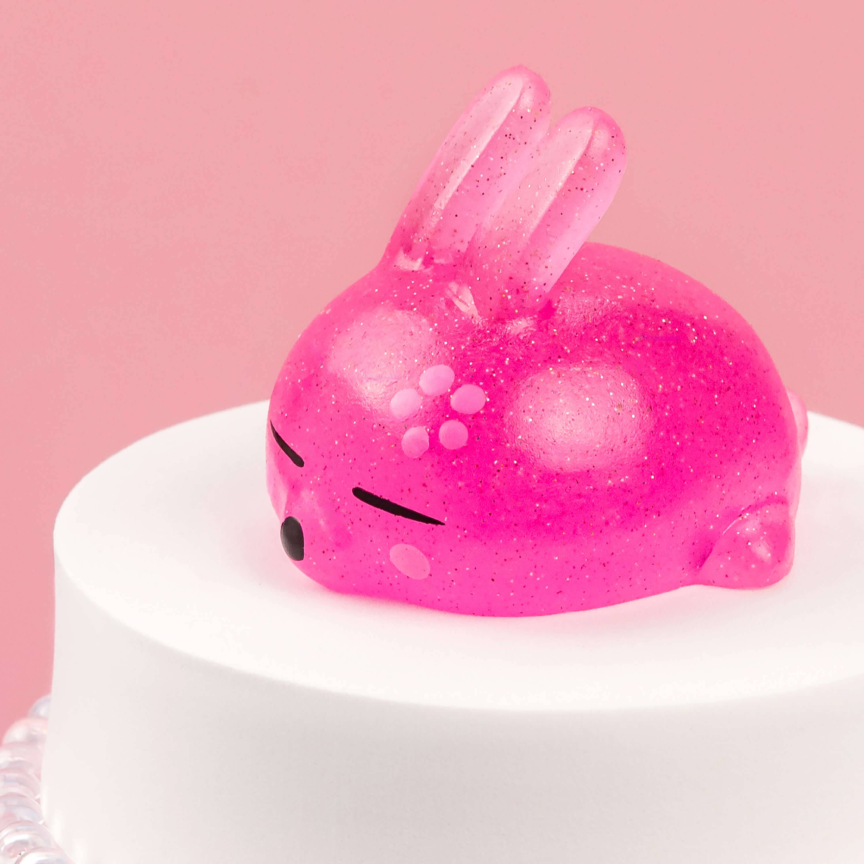 Jumbo Glitter Mochi Squishy Toy | Kawaii Slime