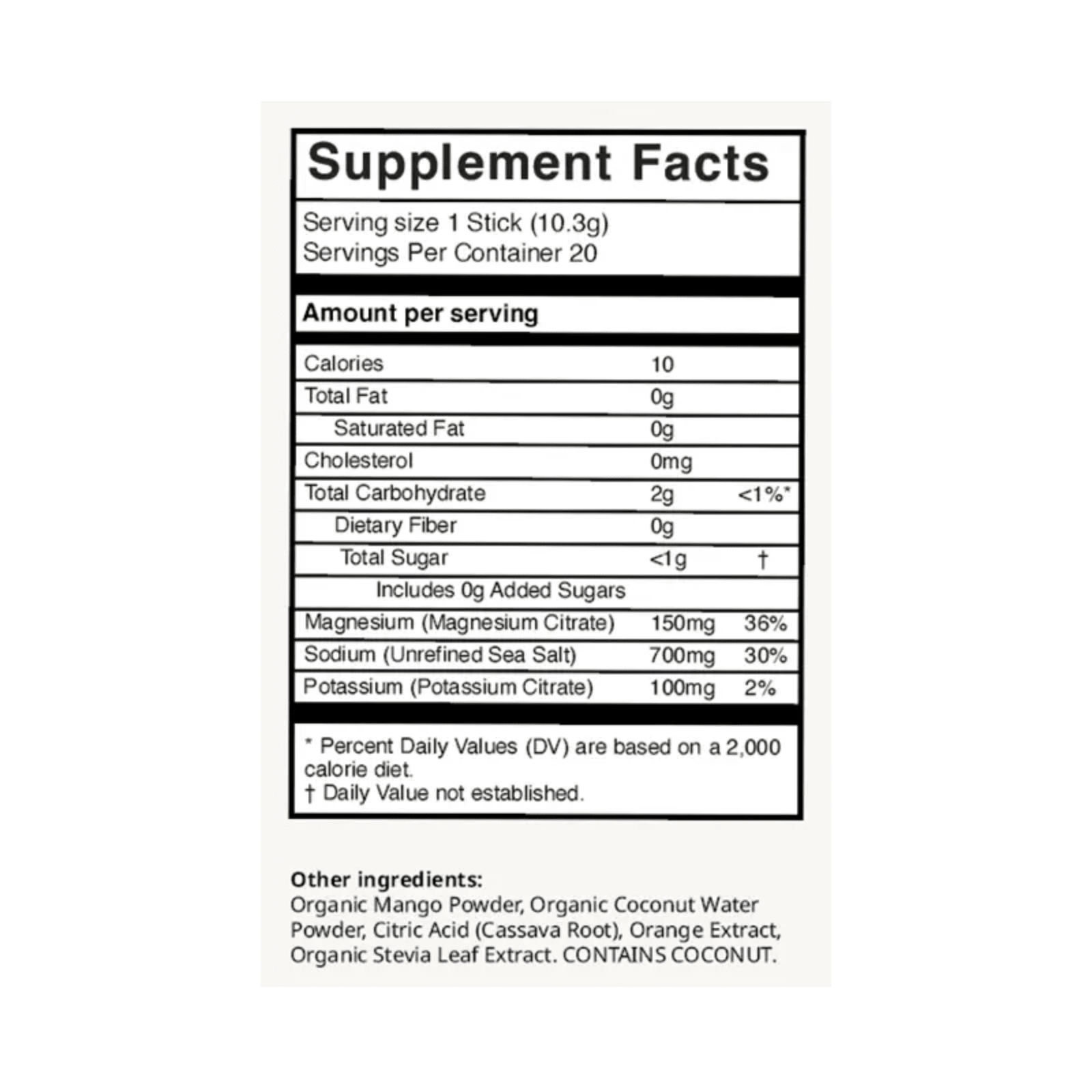 Mango Orange Electrolyte Drink Mix | Taylor Dukes Wellness
