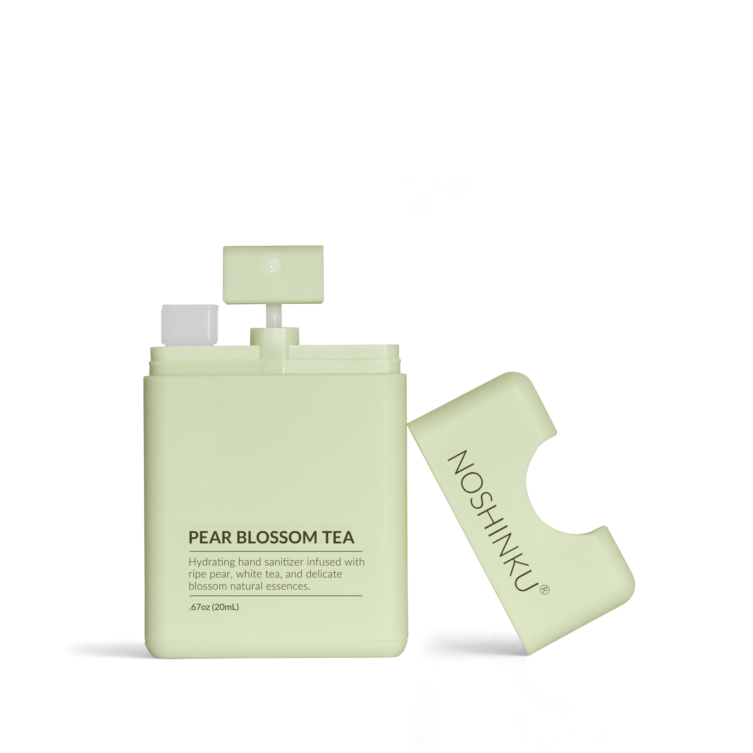 Pear Blossom Tea Hydrating Pocket Hand Sanitizer | Noshinku
