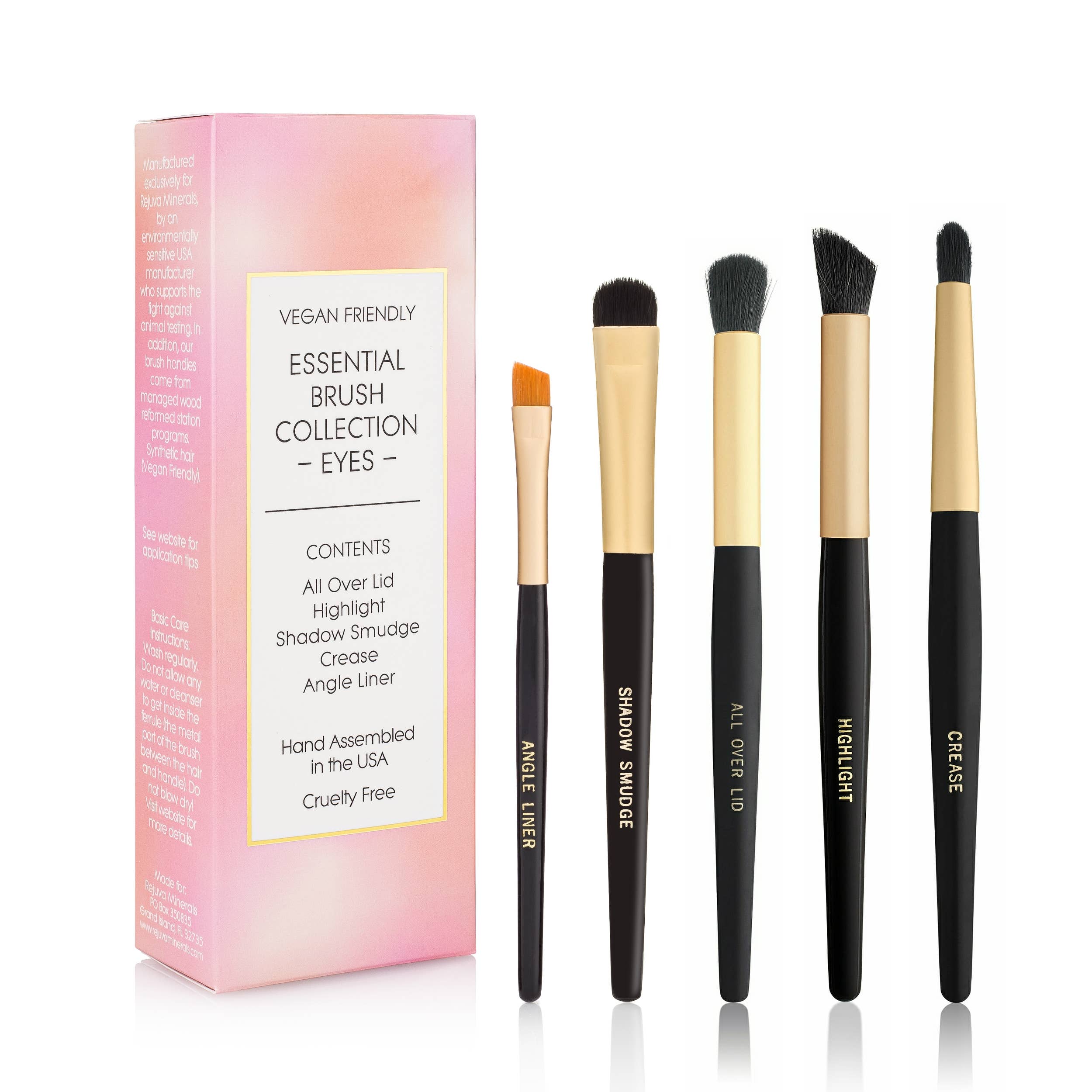 Brush Collection for Eyes | Rejuva Minerals