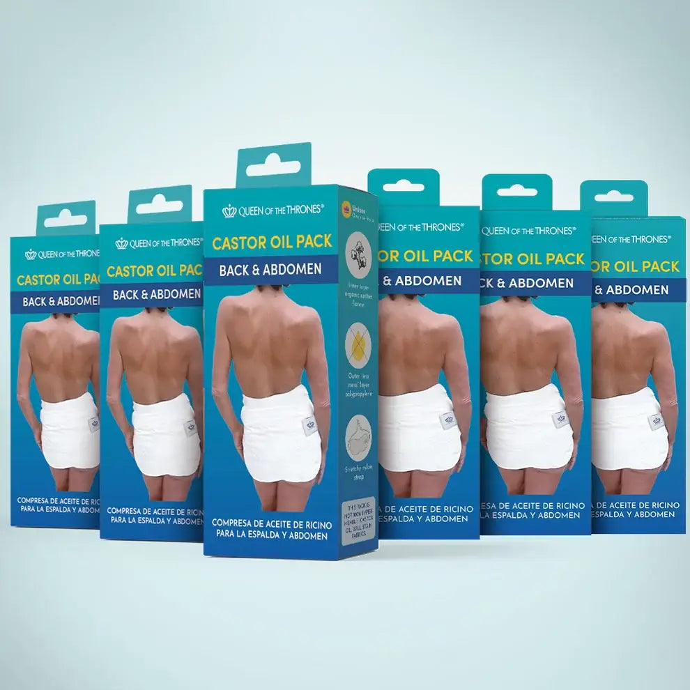 Back Castor Oil Pack Case | Queen of the Thrones