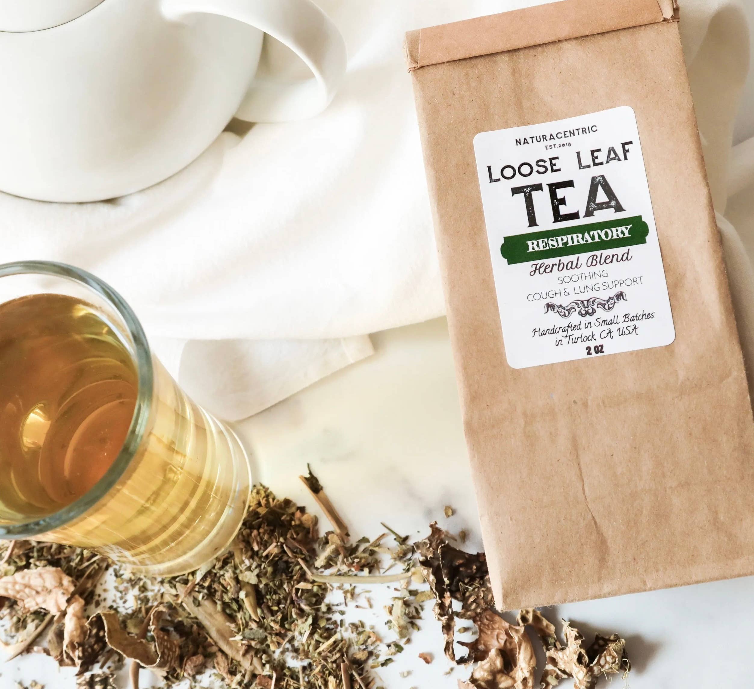 Respiratory Support Loose Leaf Tea | Naturacentric