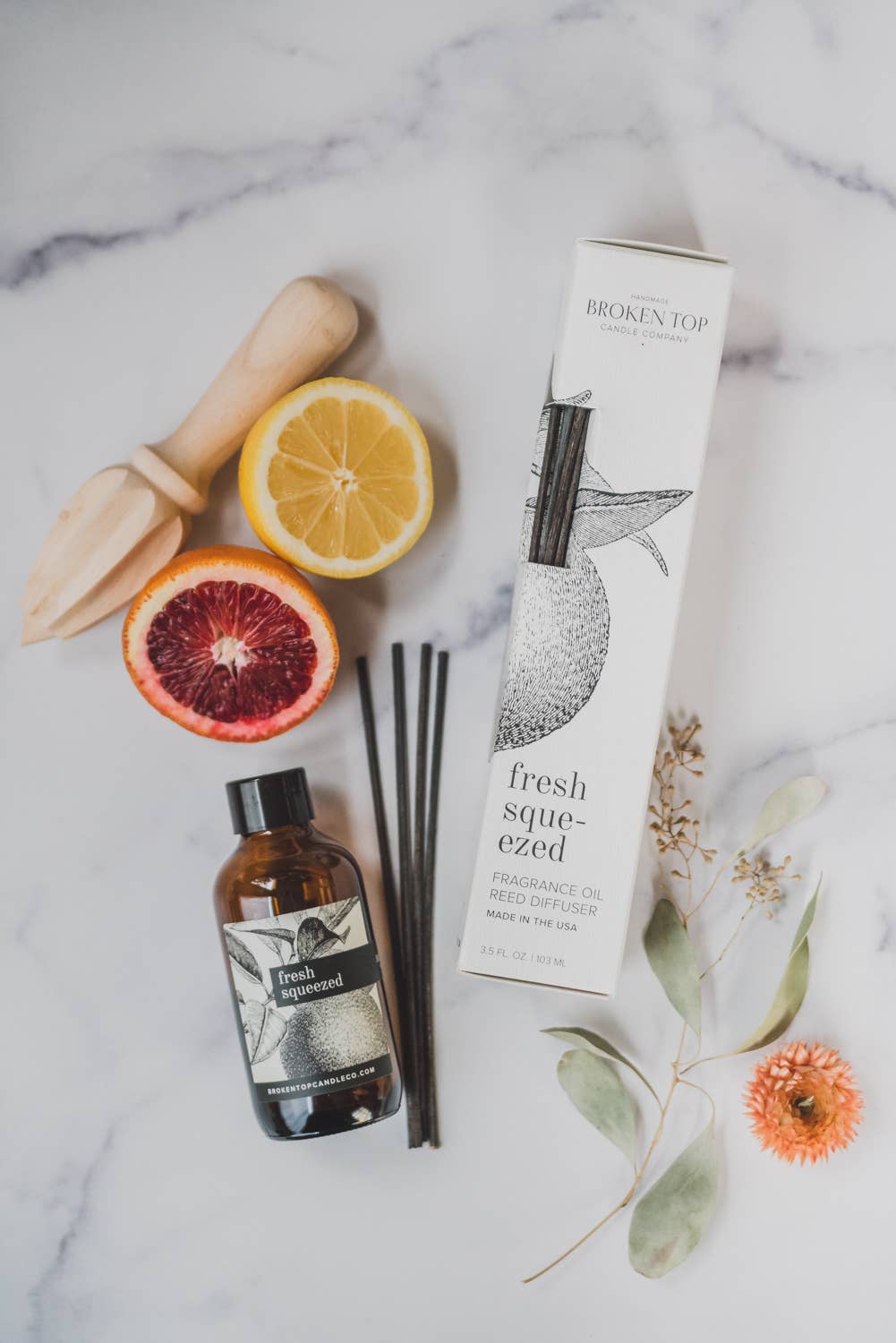 Fab Fresh Reed Diffuser Reed Diffuser Fresh Squeezed | Broken Top Goods – Reformation Refill