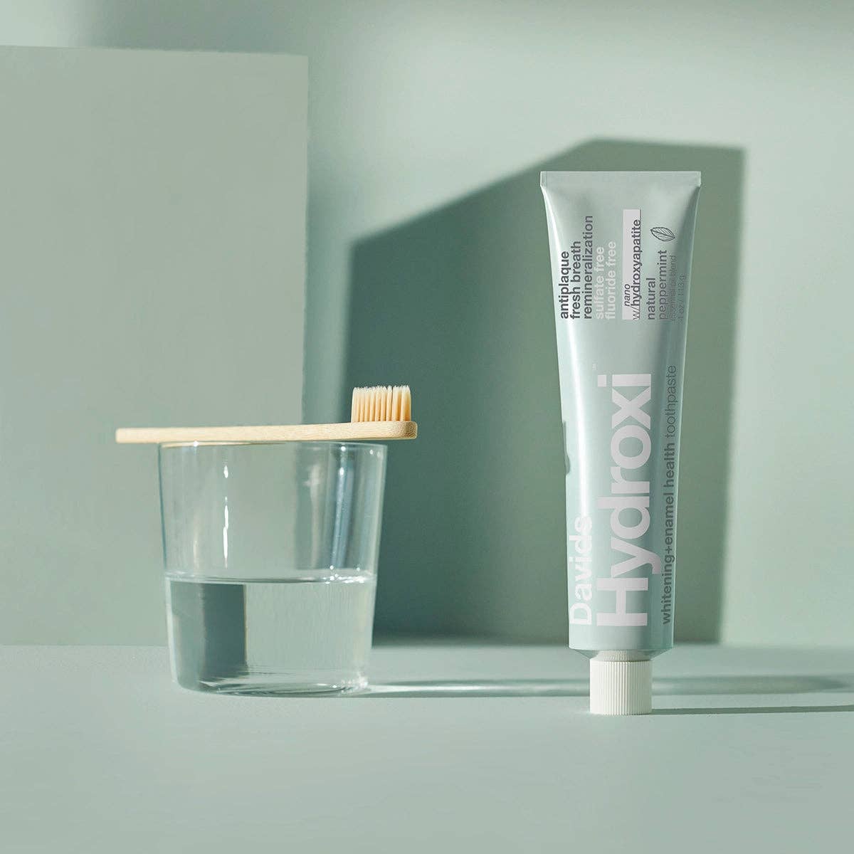 Hydroxi™ whitening+enamel health nano hydroxyapatite premium toothpaste / peppermint | Davids