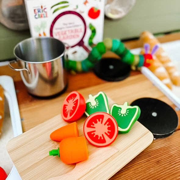 Chop & Play Veggies | Ryan and Rose